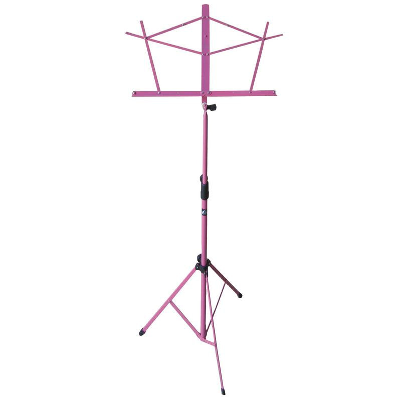 Hamilton Deluxe Folding Music Stand w/Bag - Pink