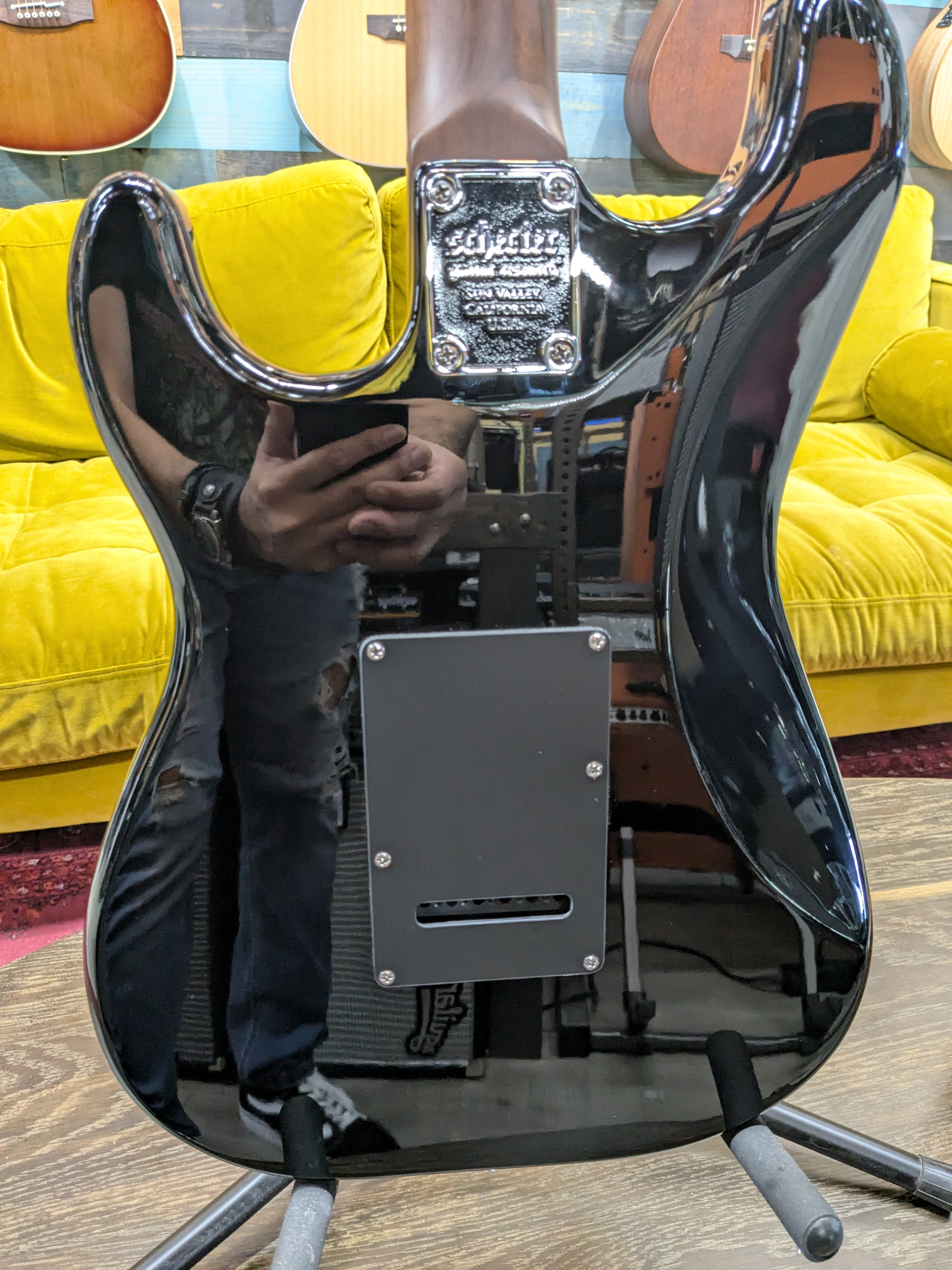 USED Schecter 274 Nick Johnston Traditional - Black