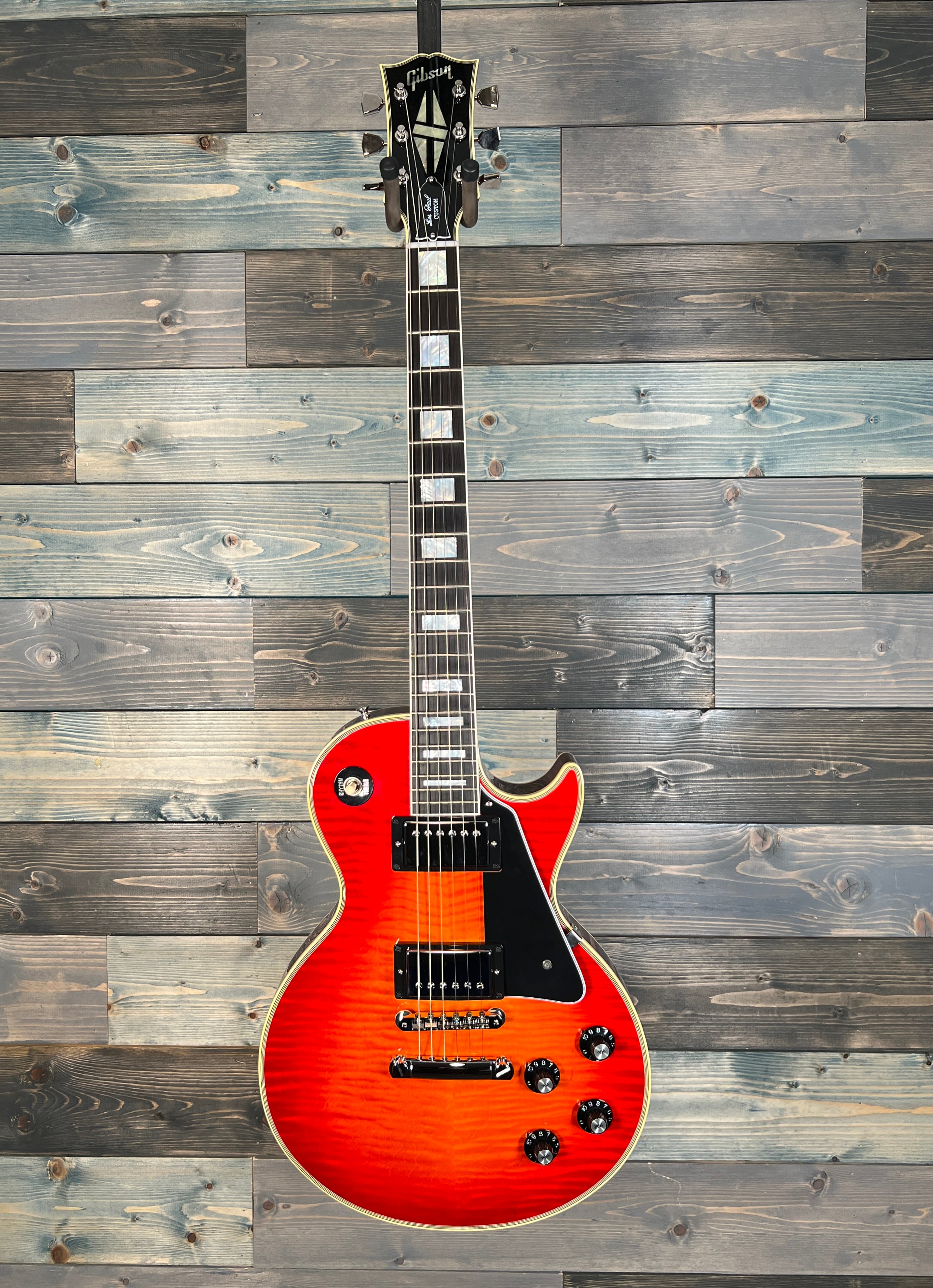 DEMO Gibson Les Paul Custom Shop '68 Figured top, Fire Mist Burst