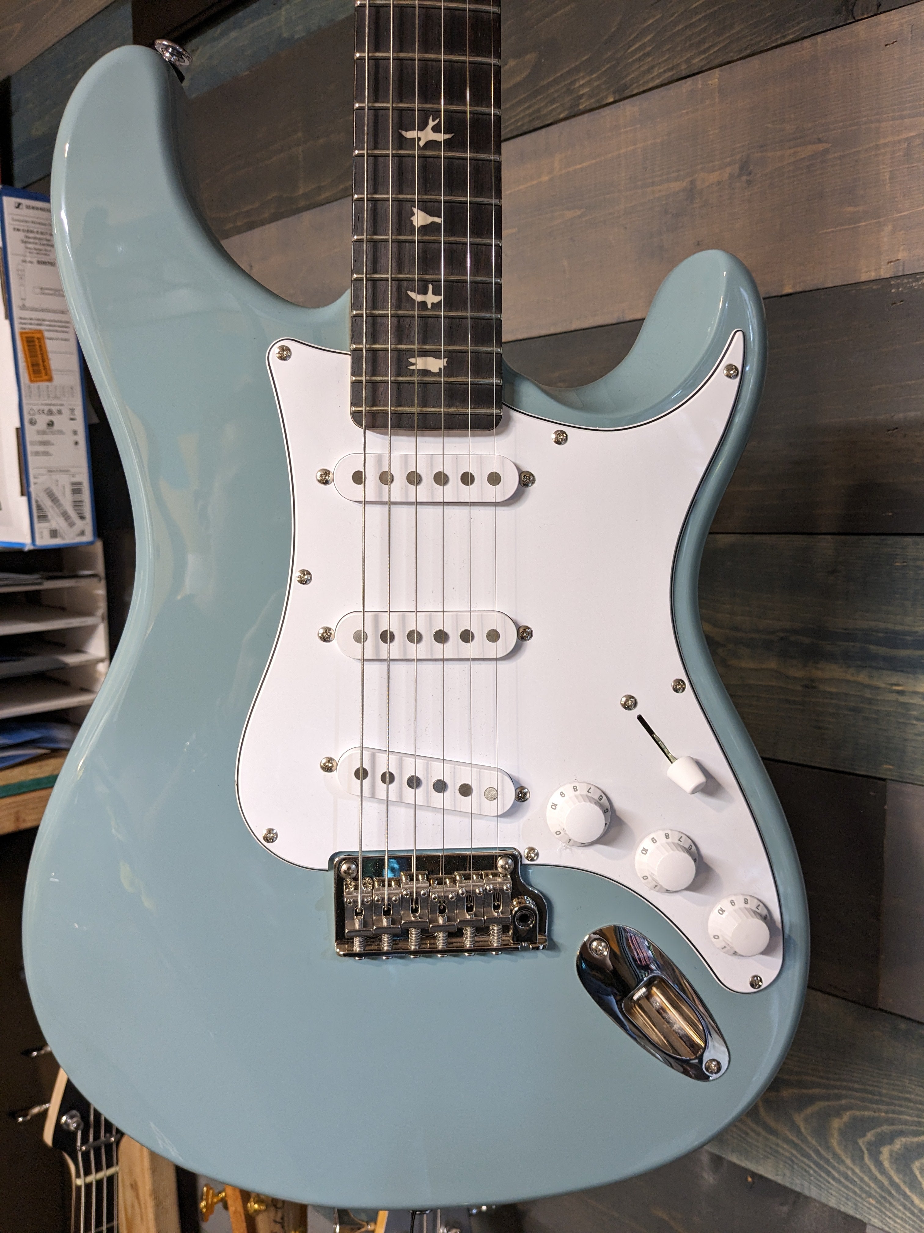 USED PRS SE Silver Sky Electric Guitar - Stone Blue