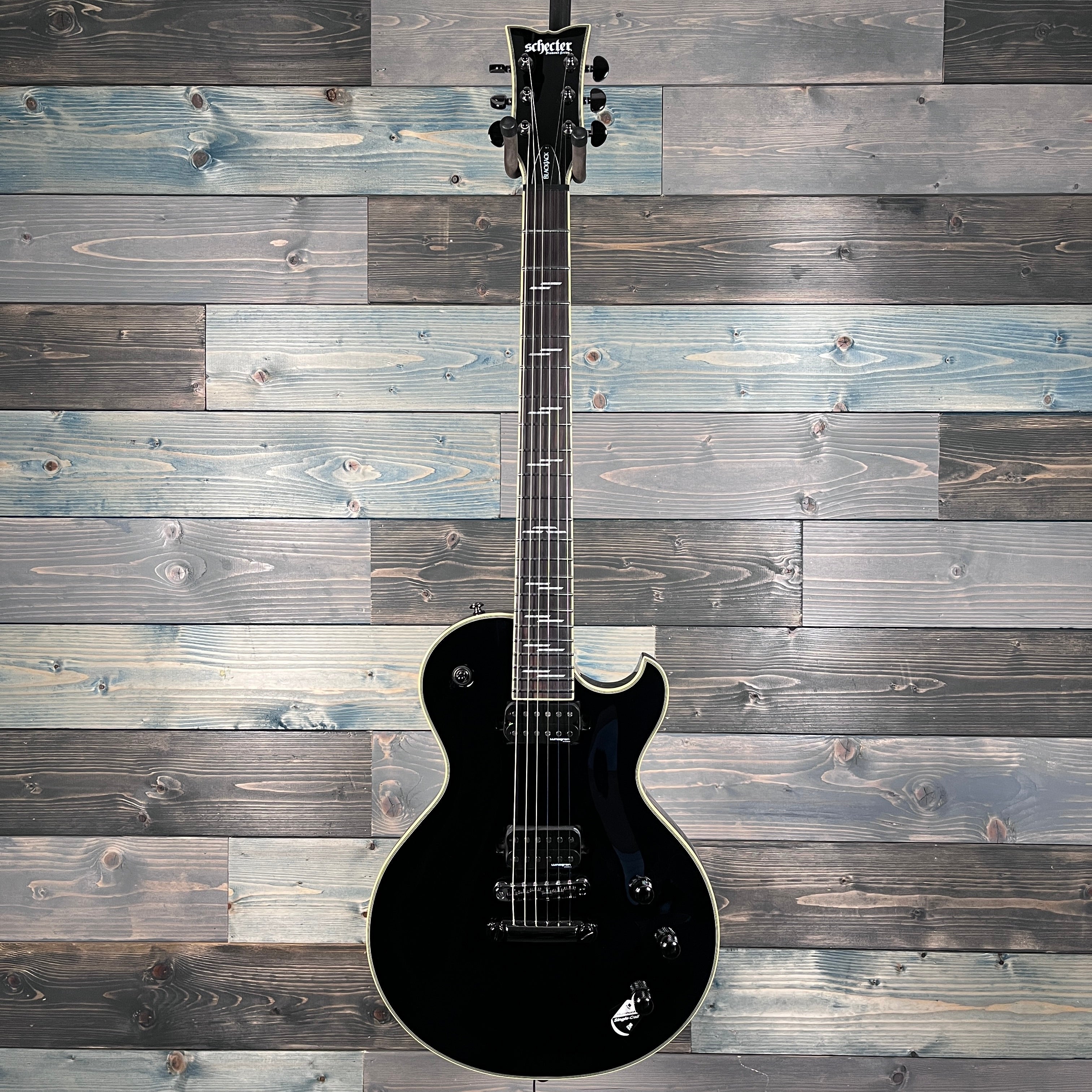 DEMO Schecter Solo-II Blackjack Electric Guitar - Black Gloss