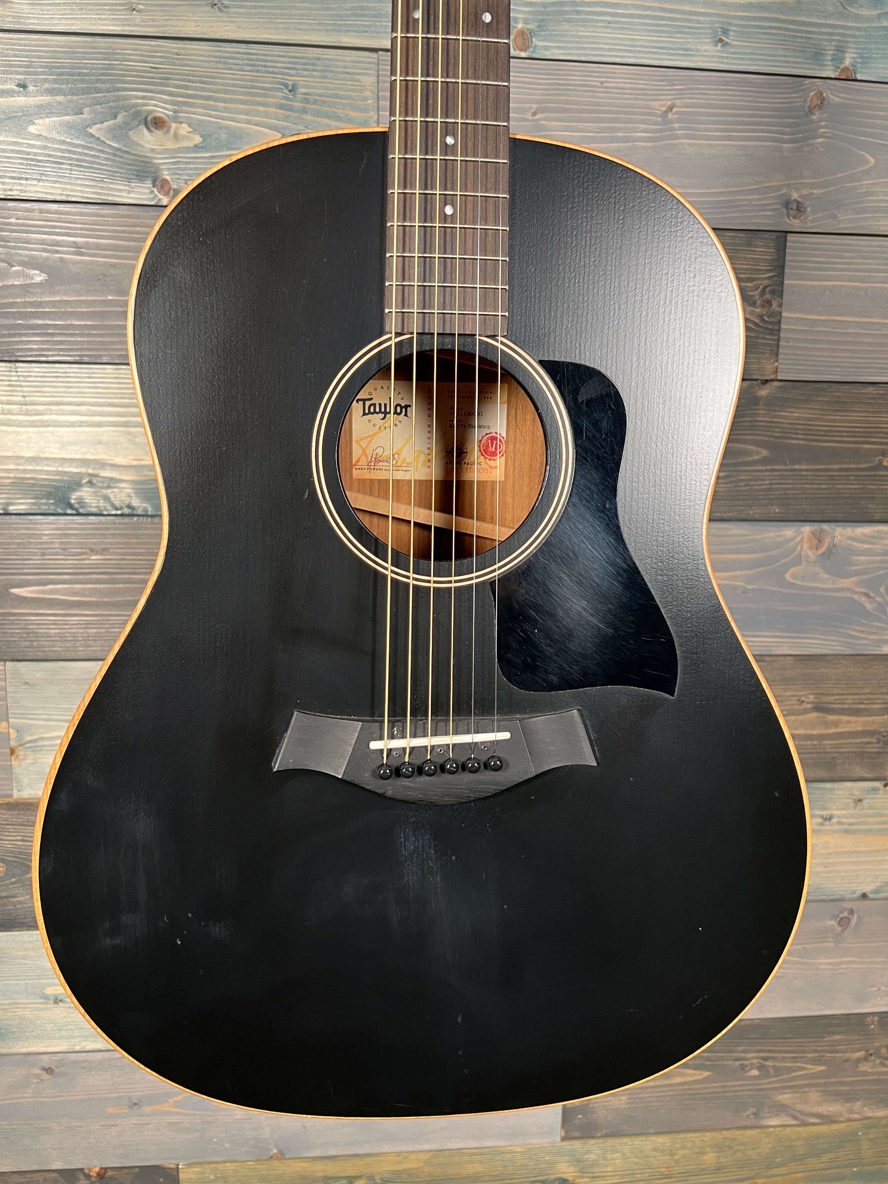 USED Taylor AD17E Blacktop Acoustic Electric