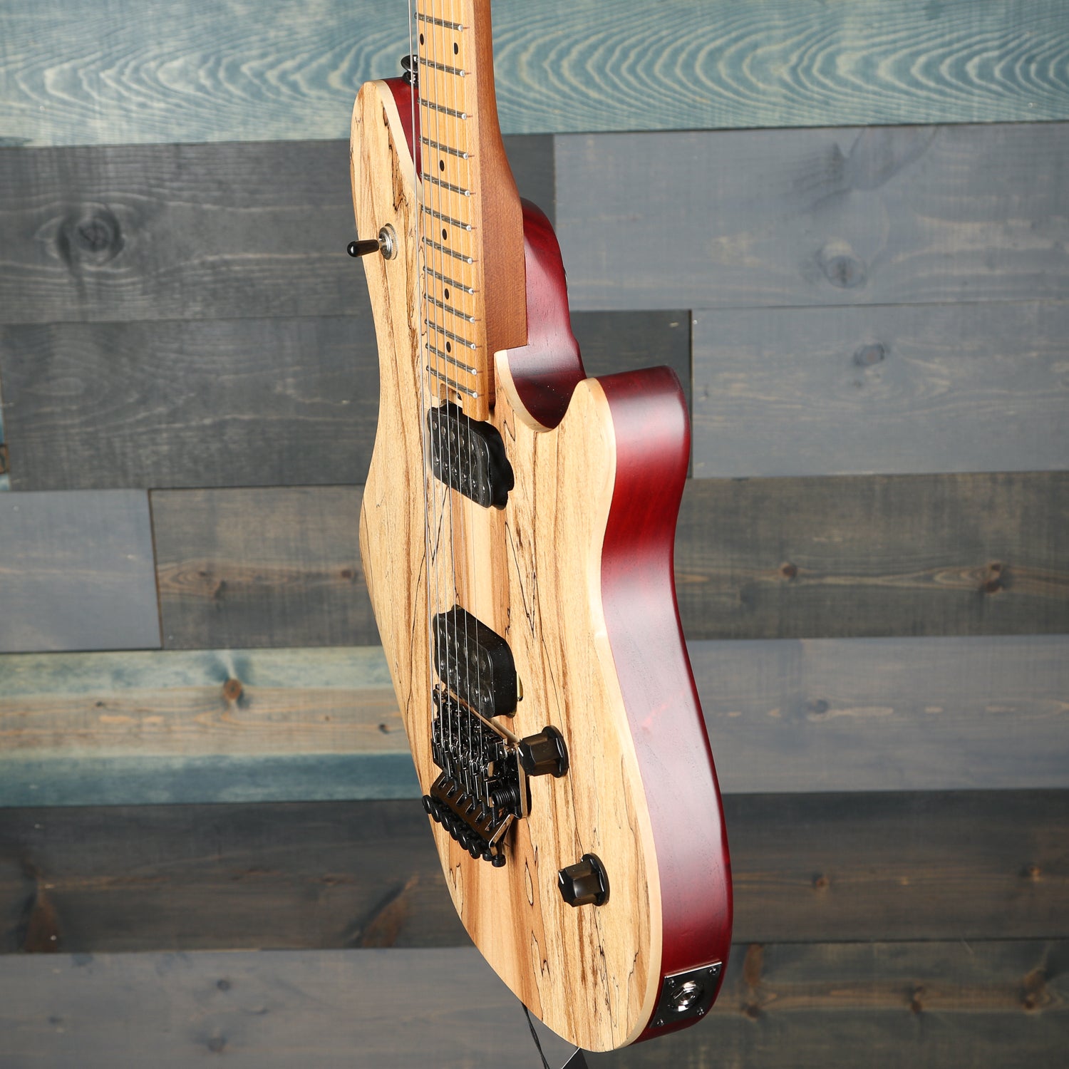 EVH Wolfgang WG Standard Exotic Spalted Maple, Baked Maple Fingerboard, Natural
