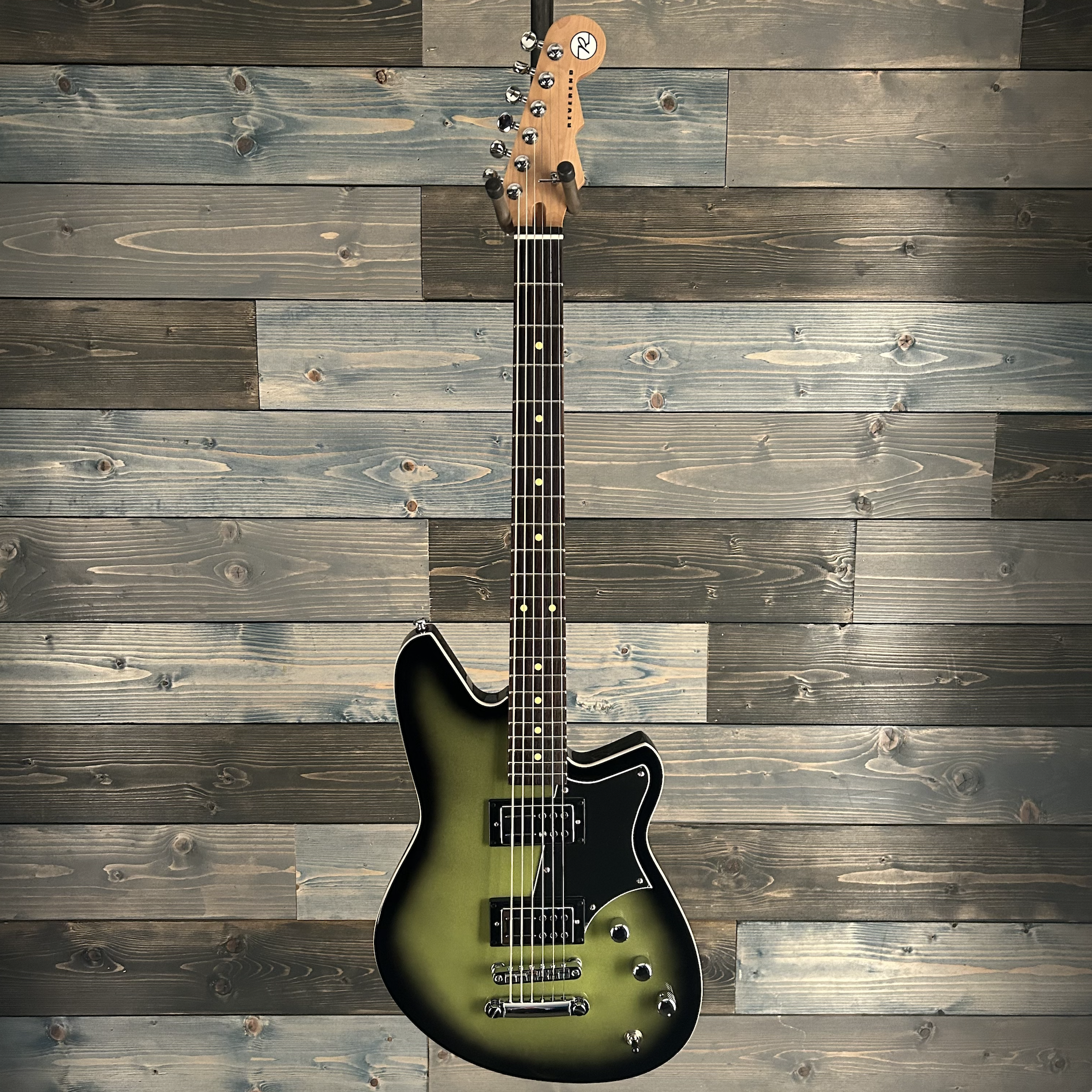 Reverend Descent RA Electric Guitar - Avocado Burst