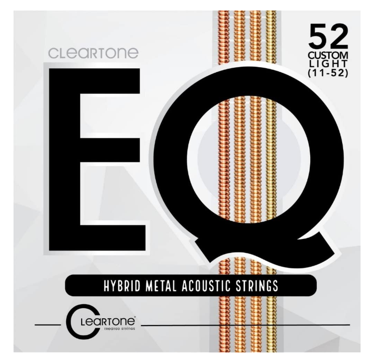 Cleartone Strings 7811 EQ Hybrid Metal Acousitc, Custom Light