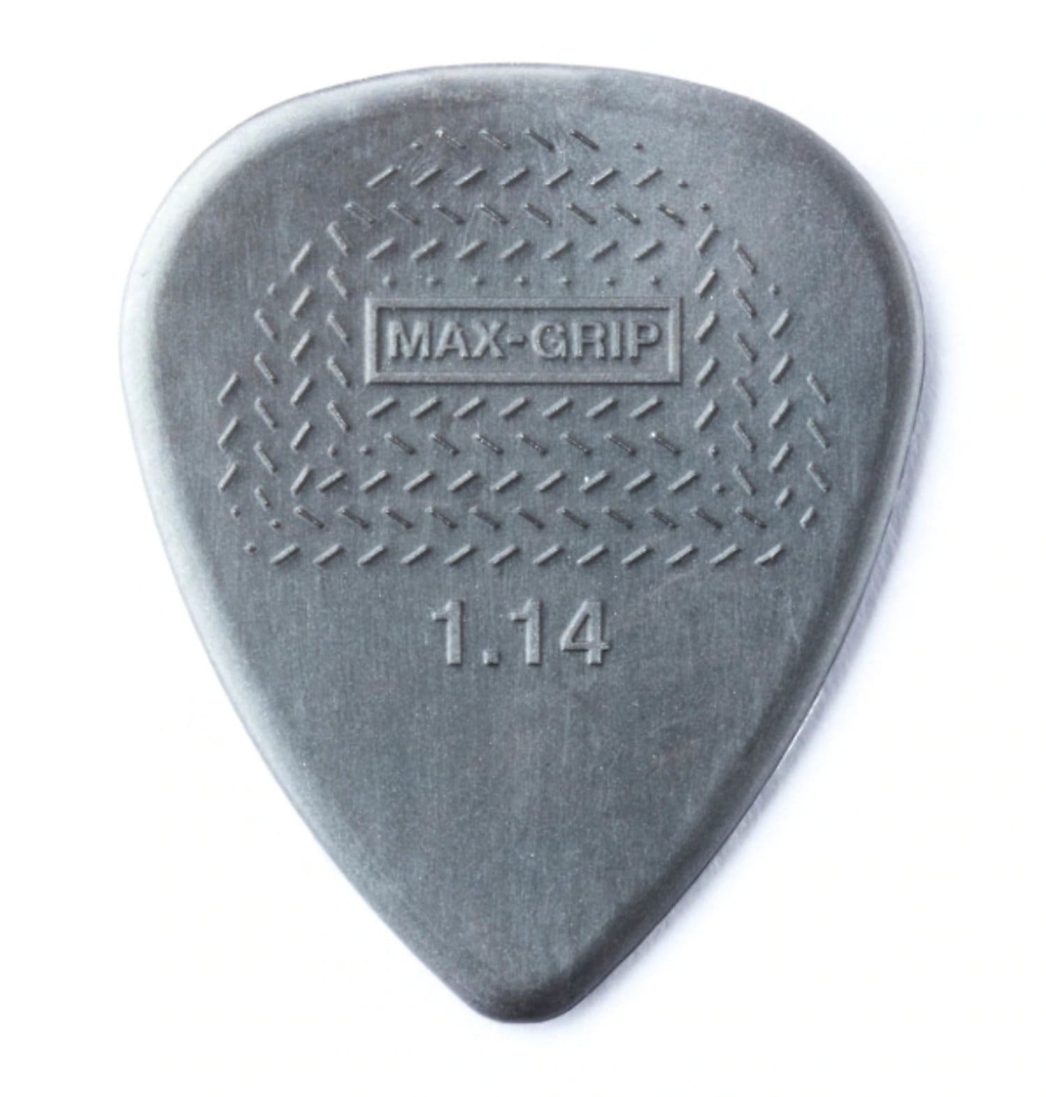 Dunlop 449P1.14 Nylon Max-Grip Standard 1.14mm Guitar Picks, 12-Pack