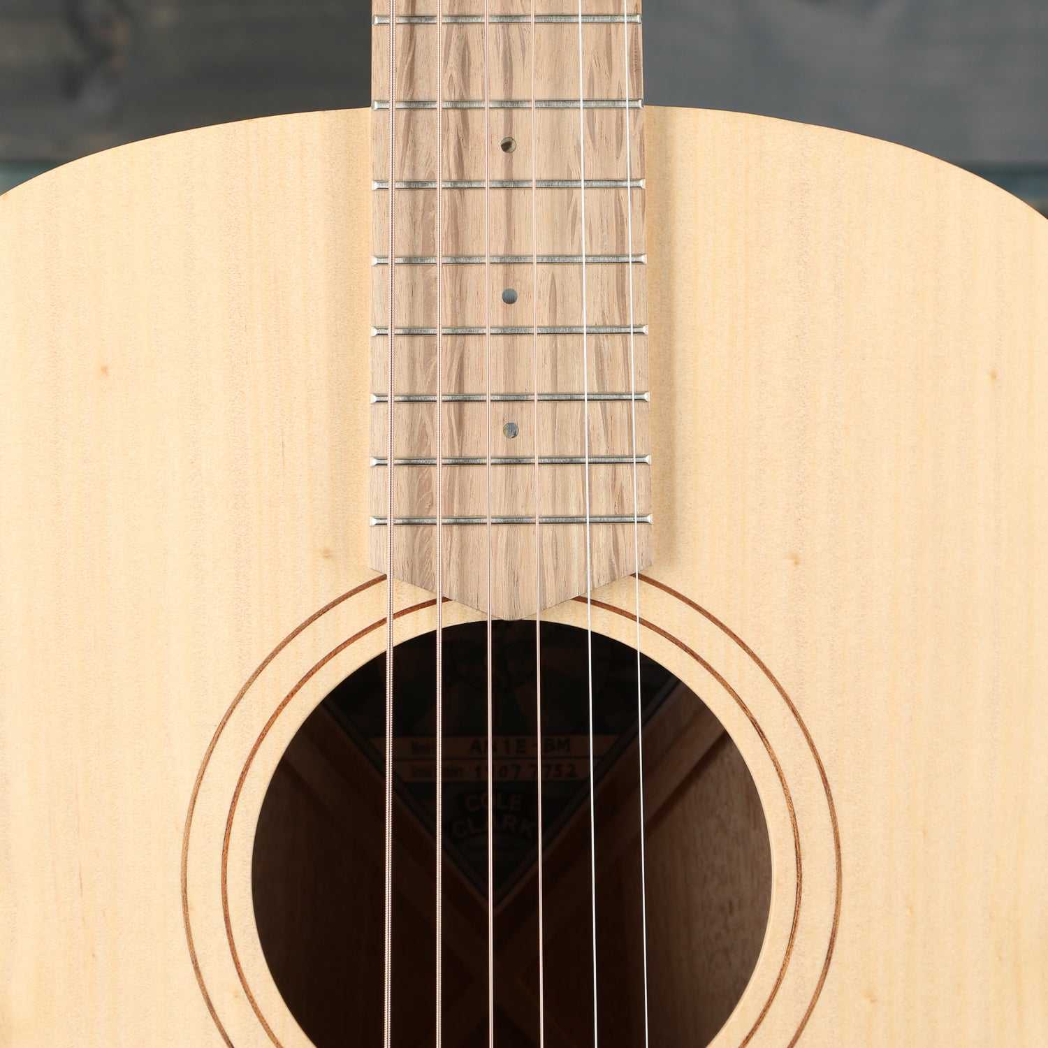 Cole Clark Angel 1 Series AN1E-BM Guitar - Bunya/Queensland Maple