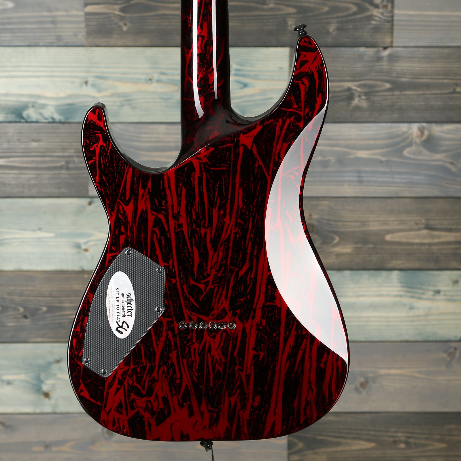 Schecter 1475 C-1 Silver Mountain - Blood Moon
