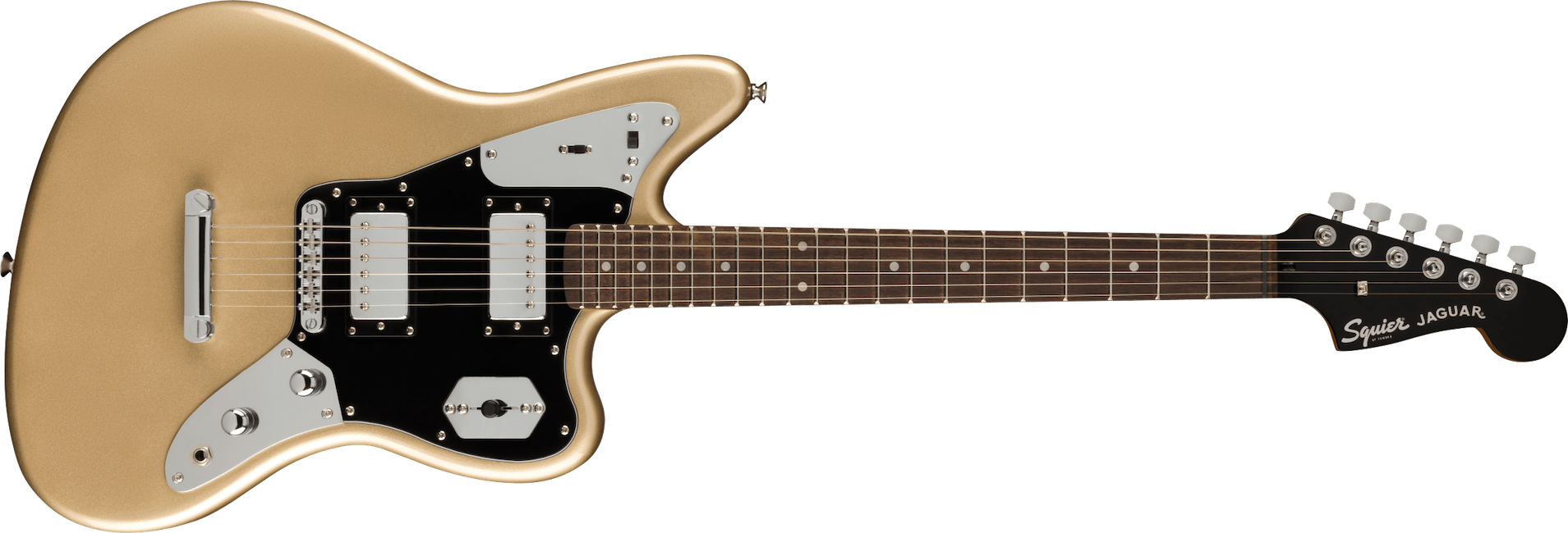 Fender Squier Contemporary Jaguar HH ST, Shoreline Gold