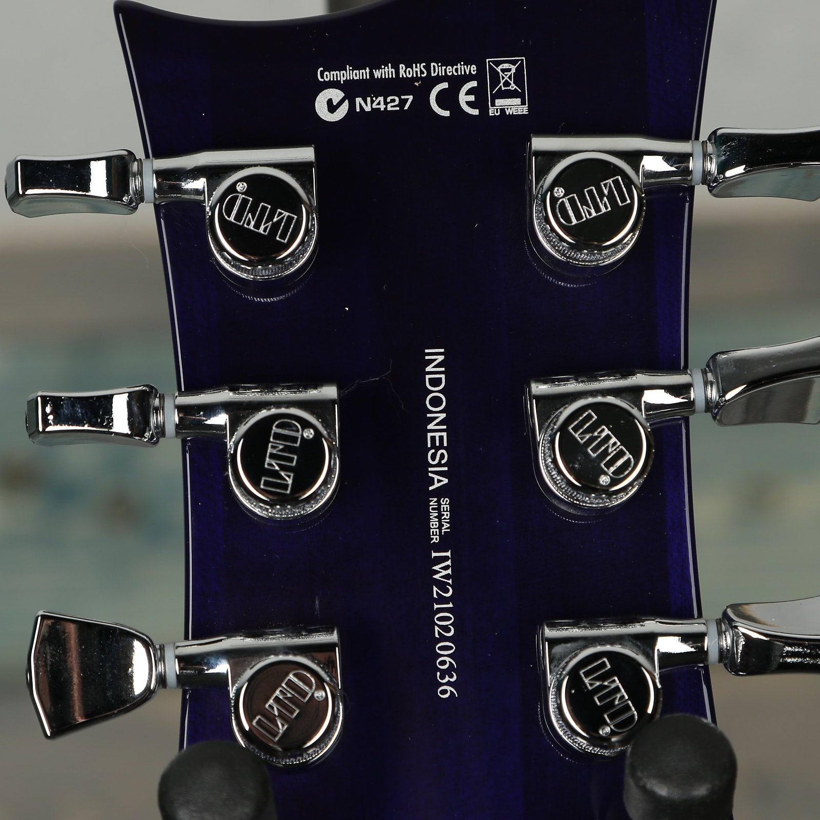 ESP LTD Xtone PS-1000 Semi-Hollow - Violet Shadow