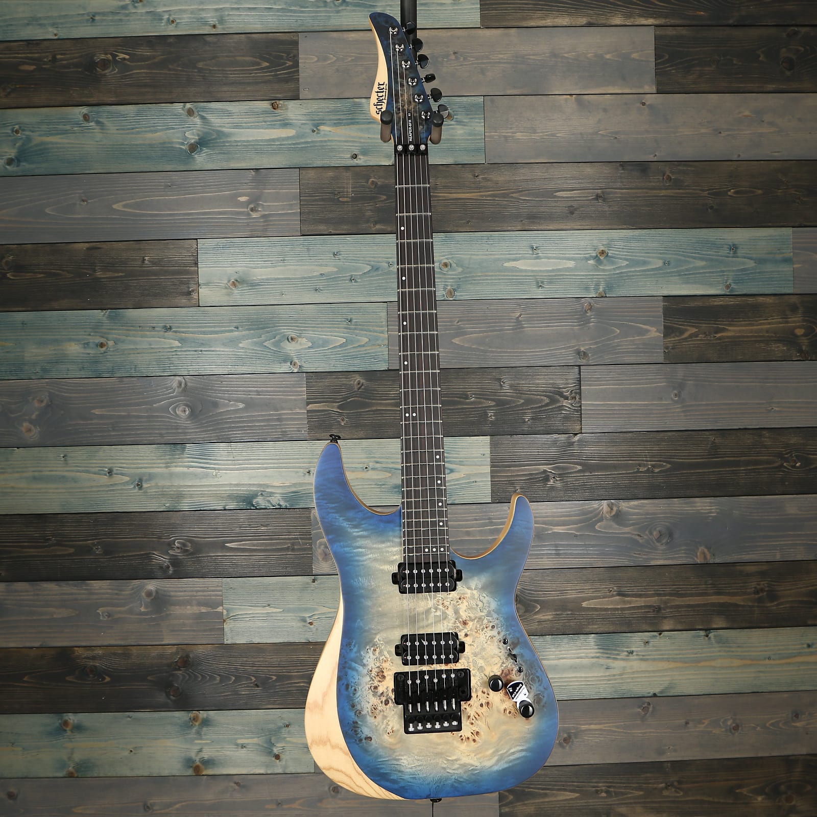 Schecter 1504 Reaper-6 FR - Satin Sky Burst