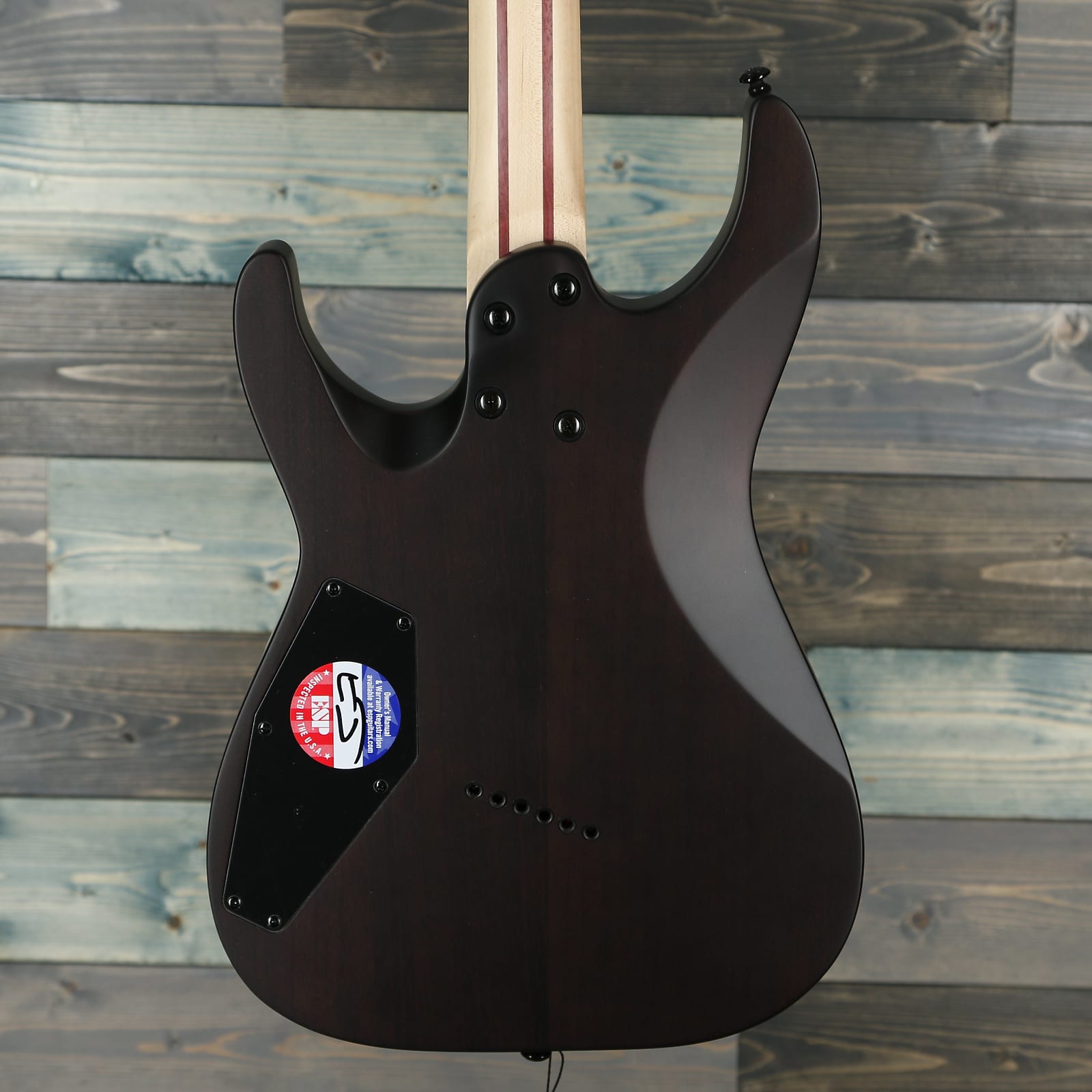 ESP LTD M-1000 Multi-Scale - See Thru Black Satin