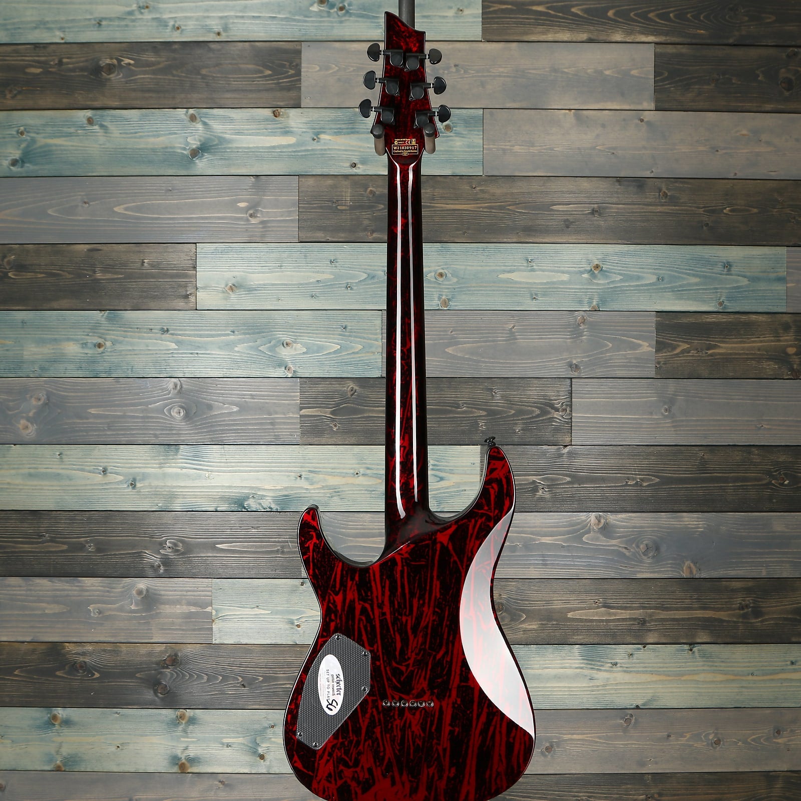 Schecter 1475 C-1 Silver Mountain - Blood Moon