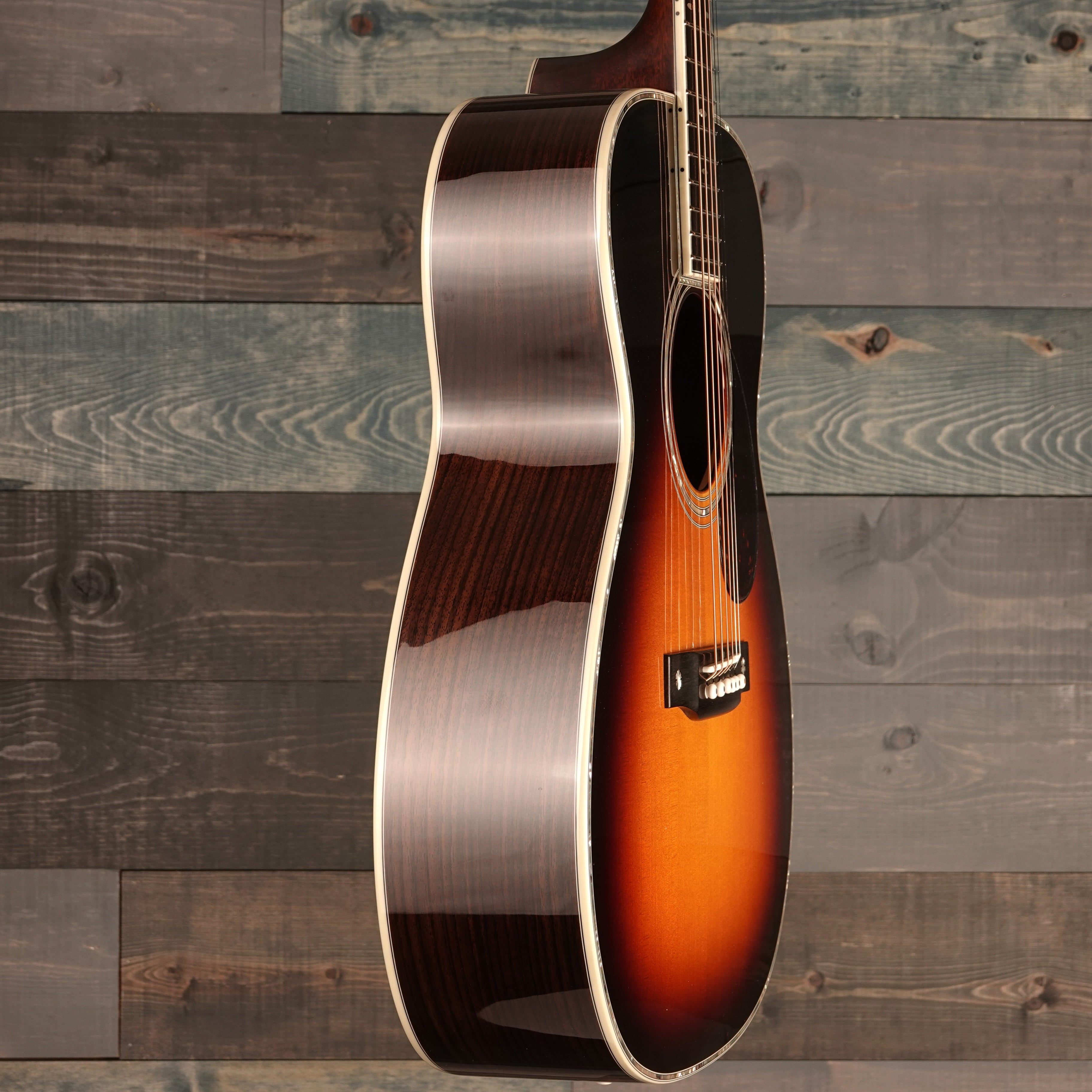 Eastman Guitars E40OM-SB Sunburst Solid Rosewood Acoustic Guitar