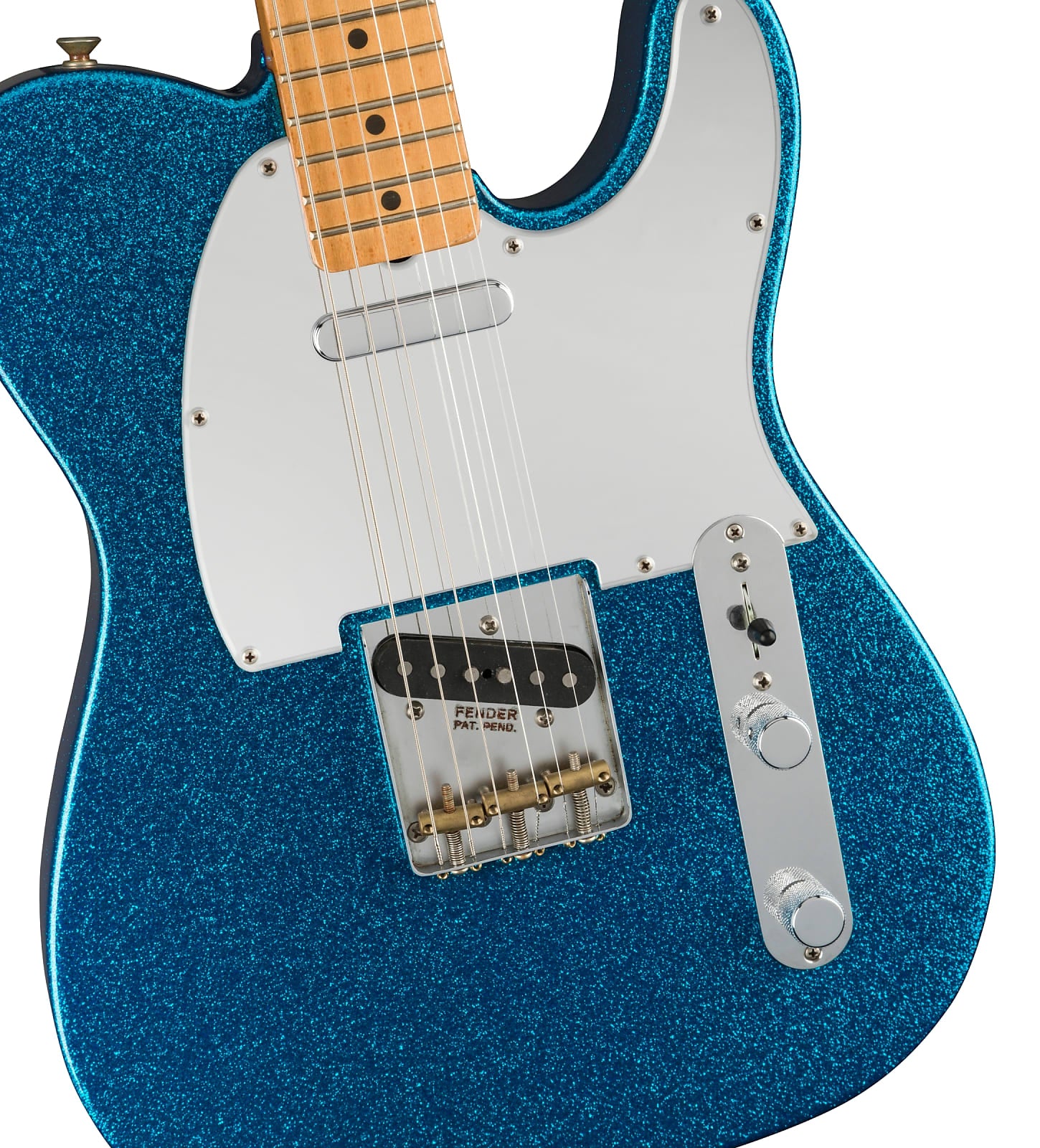 Fender J Mascis Telecaster®, Maple Fingerboard, Bottle Rocket Blue Flake