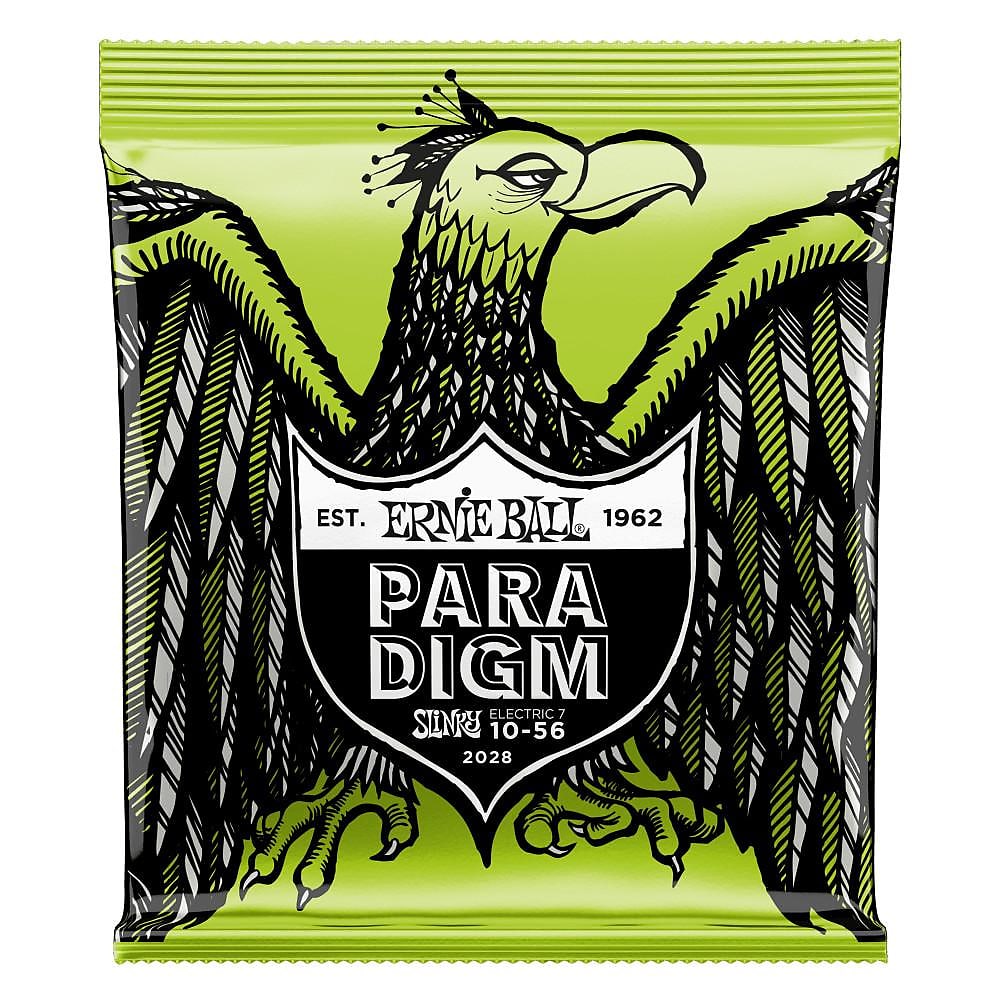 Ernie Ball 2028 Paradigm Regular Slinky 7-String Electric Guitar Strings