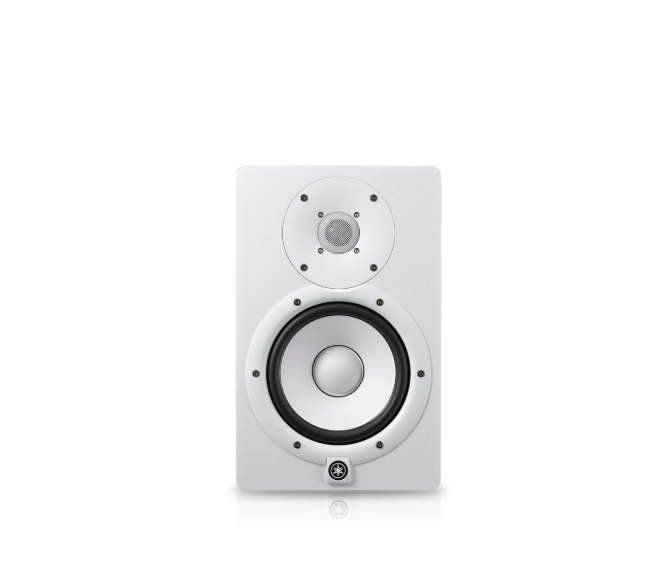 Yamaha HS7 6.5" Powered Studio Monitor, White Cabinet