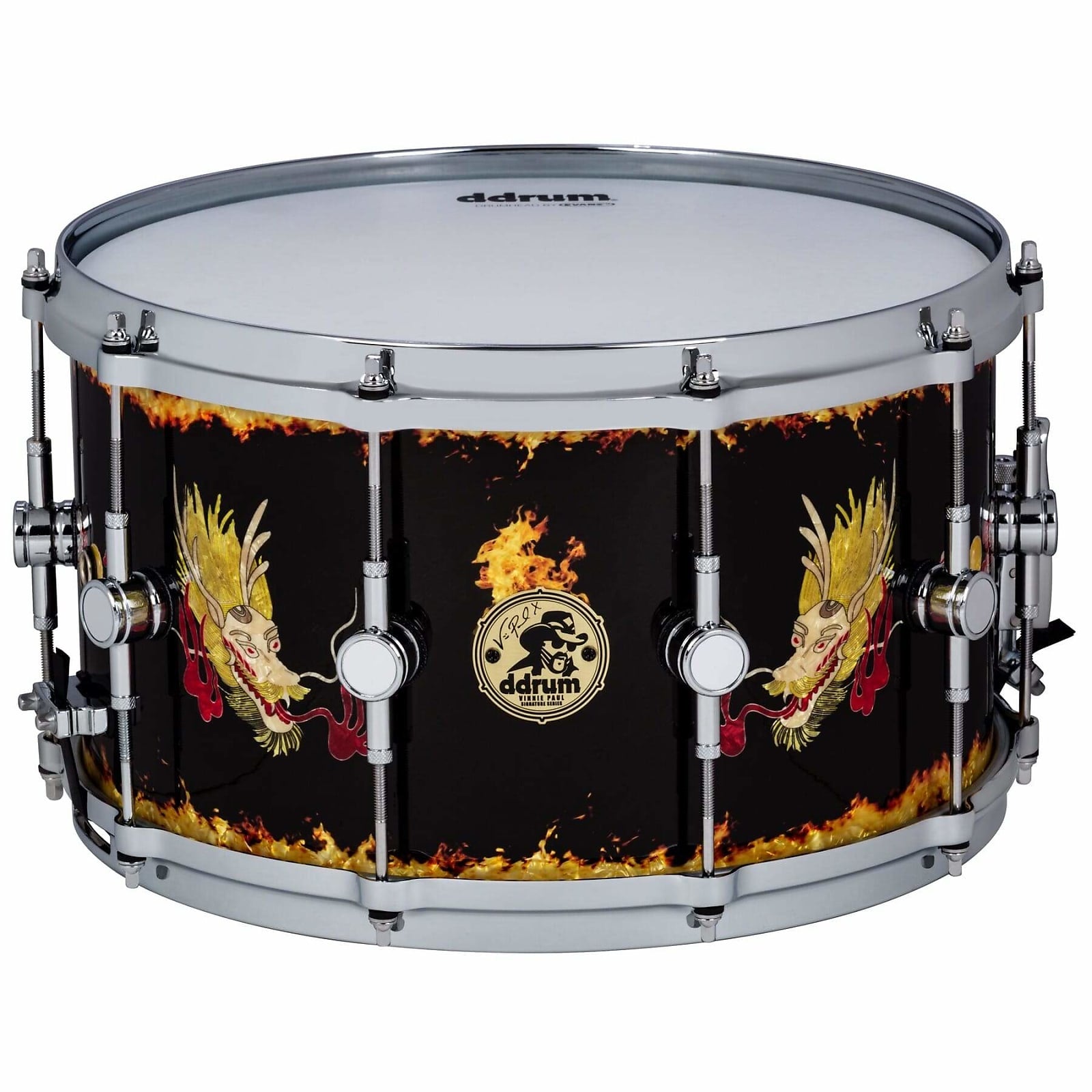 ddrum Vinnie Paul 8X14 Signature Series Snare Drum