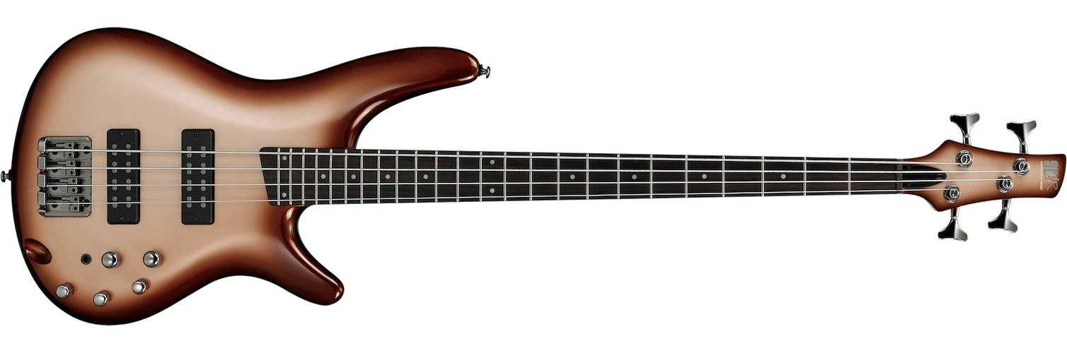 Ibanez SR300E Electric Bass - Charred Champagne Burst