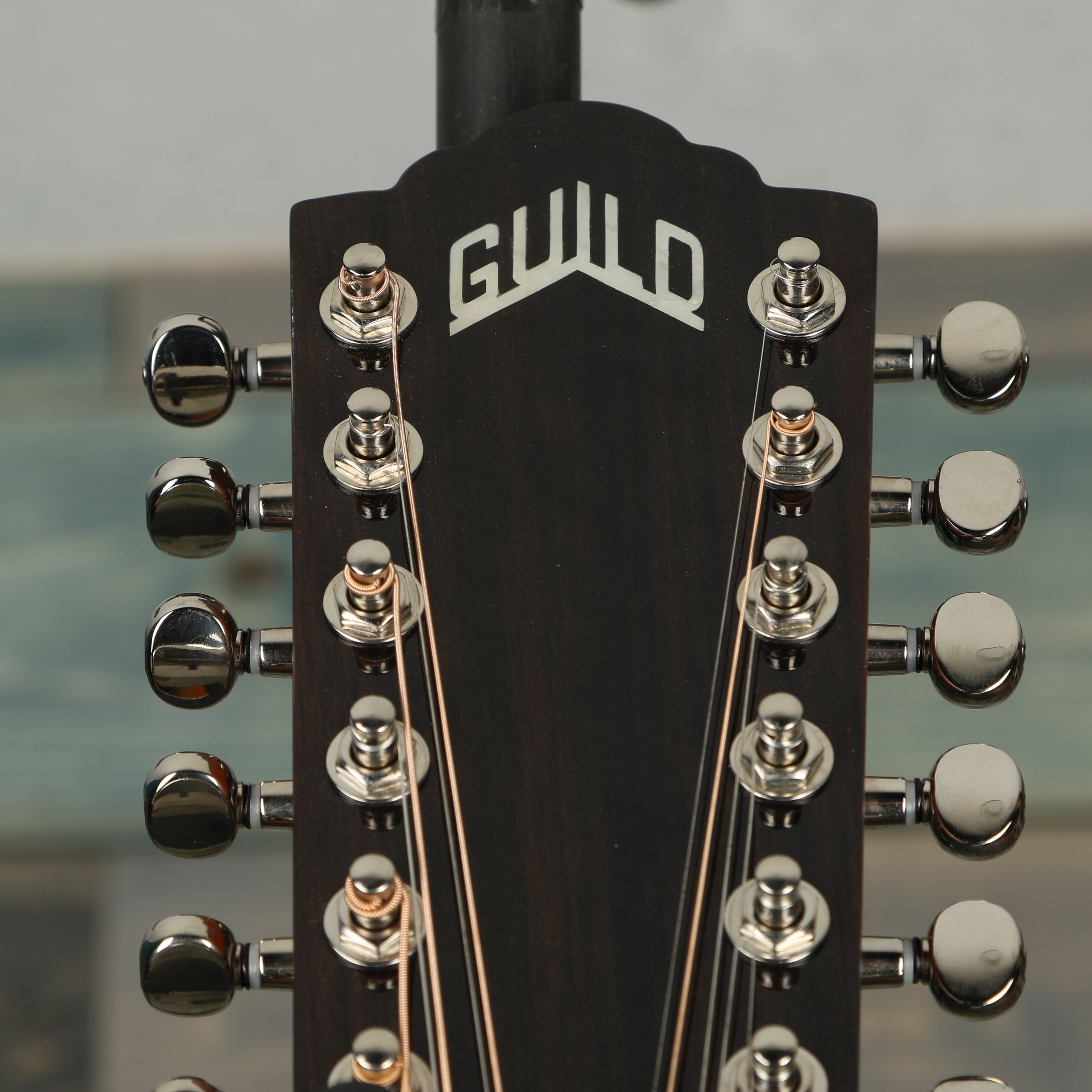 Guild F-2512E Deluxe ATB 12-String Acoustic - Antique Burst Gloss