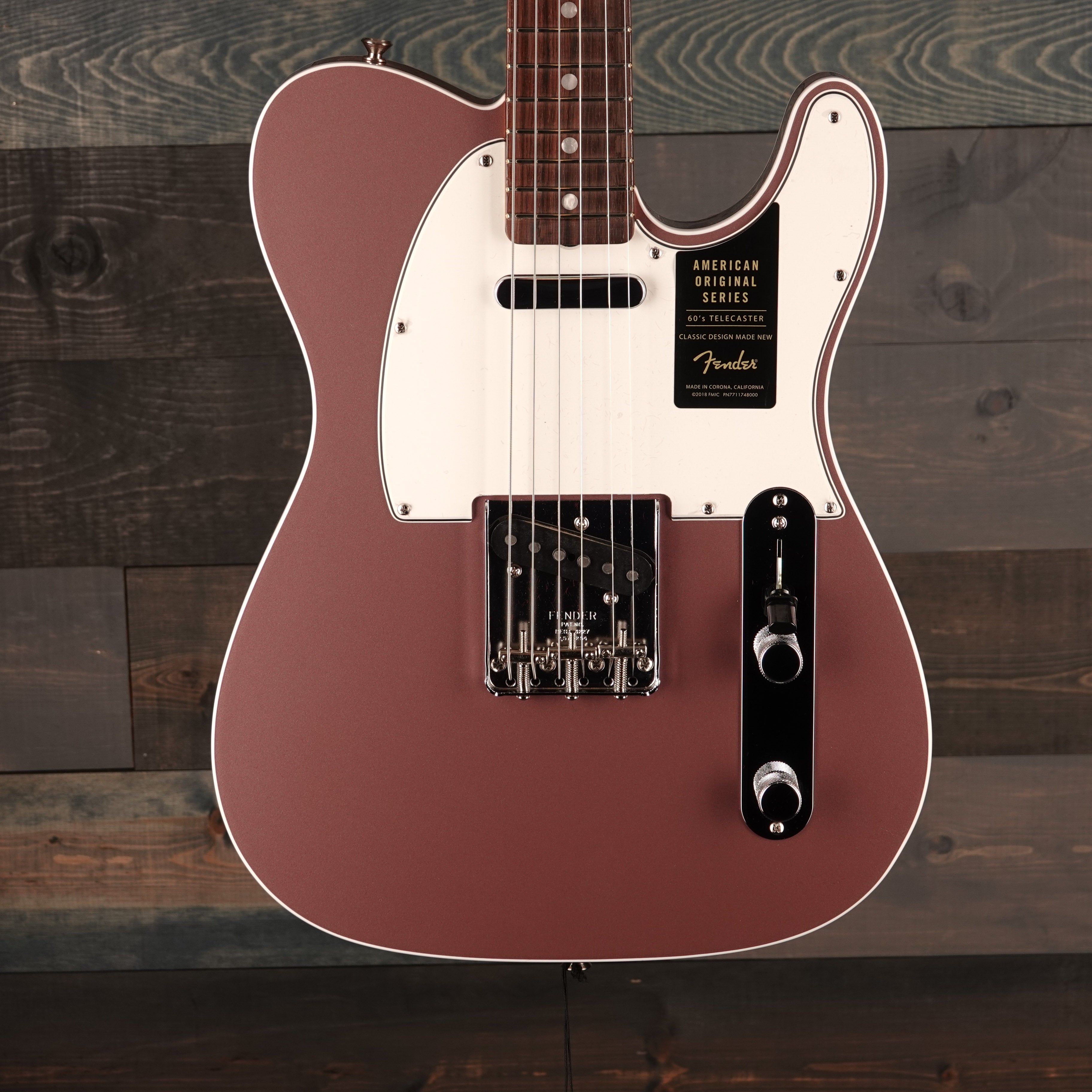 Fender American Original '60s Telecaster Burgundy Mist Metallic