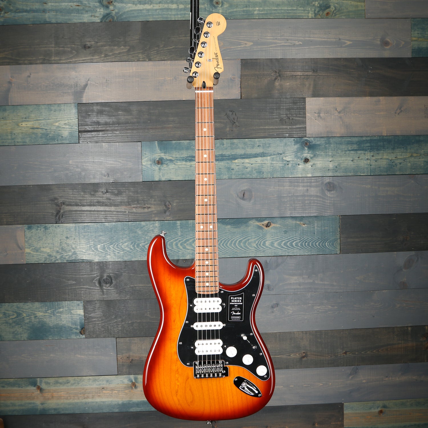 Fender Player Stratocaster HSH, Pau Ferro Fingerboard, Tobacco Sunburst