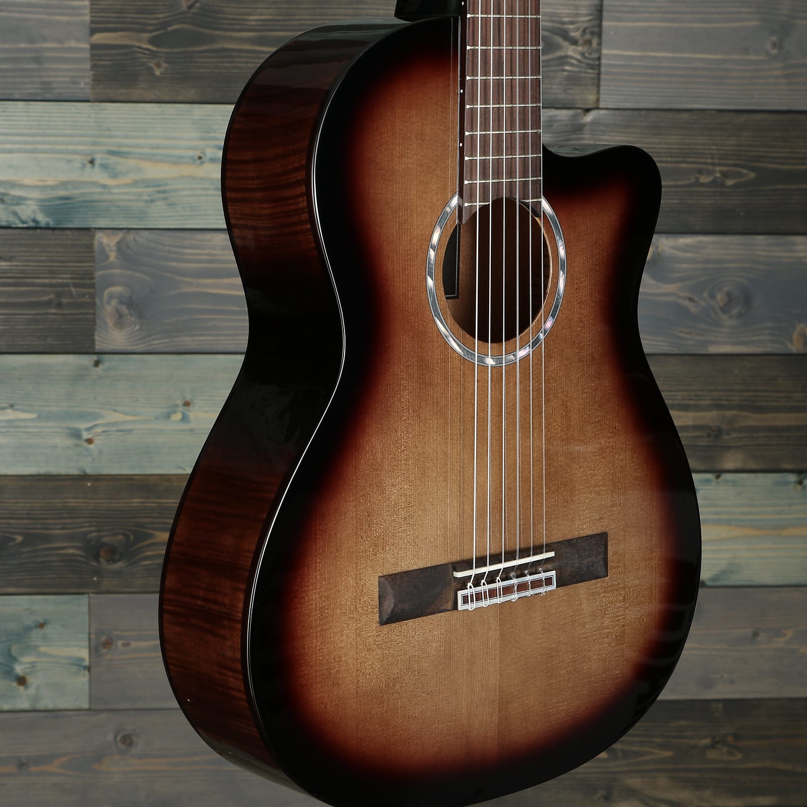 Cordoba Fusion 5 Electric Nylon String Guitar - Sonata Burst