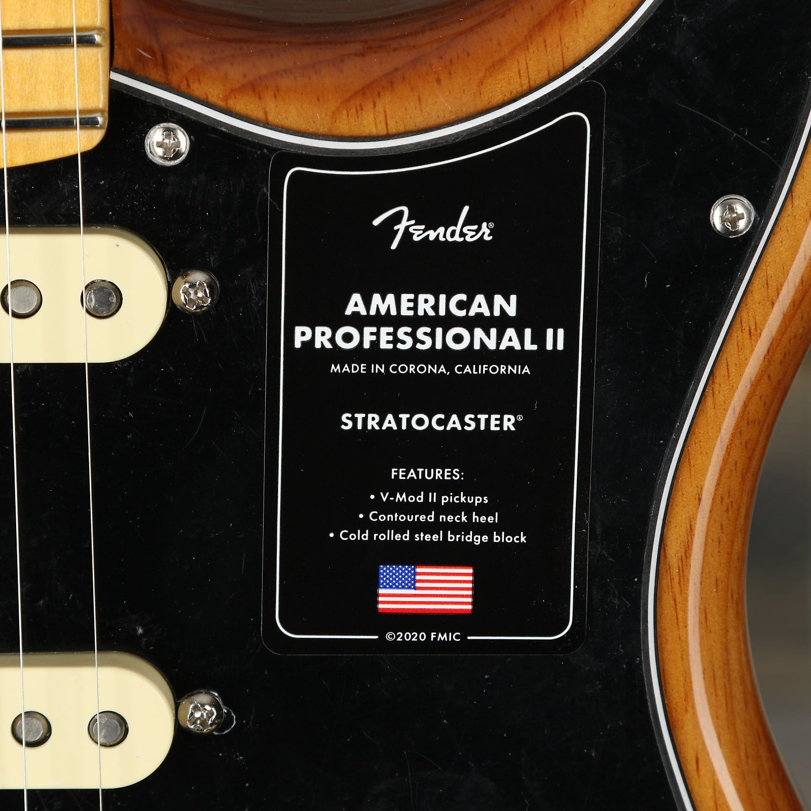 Fender American Professional II Stratocaster, Maple FB, Roasted Pine