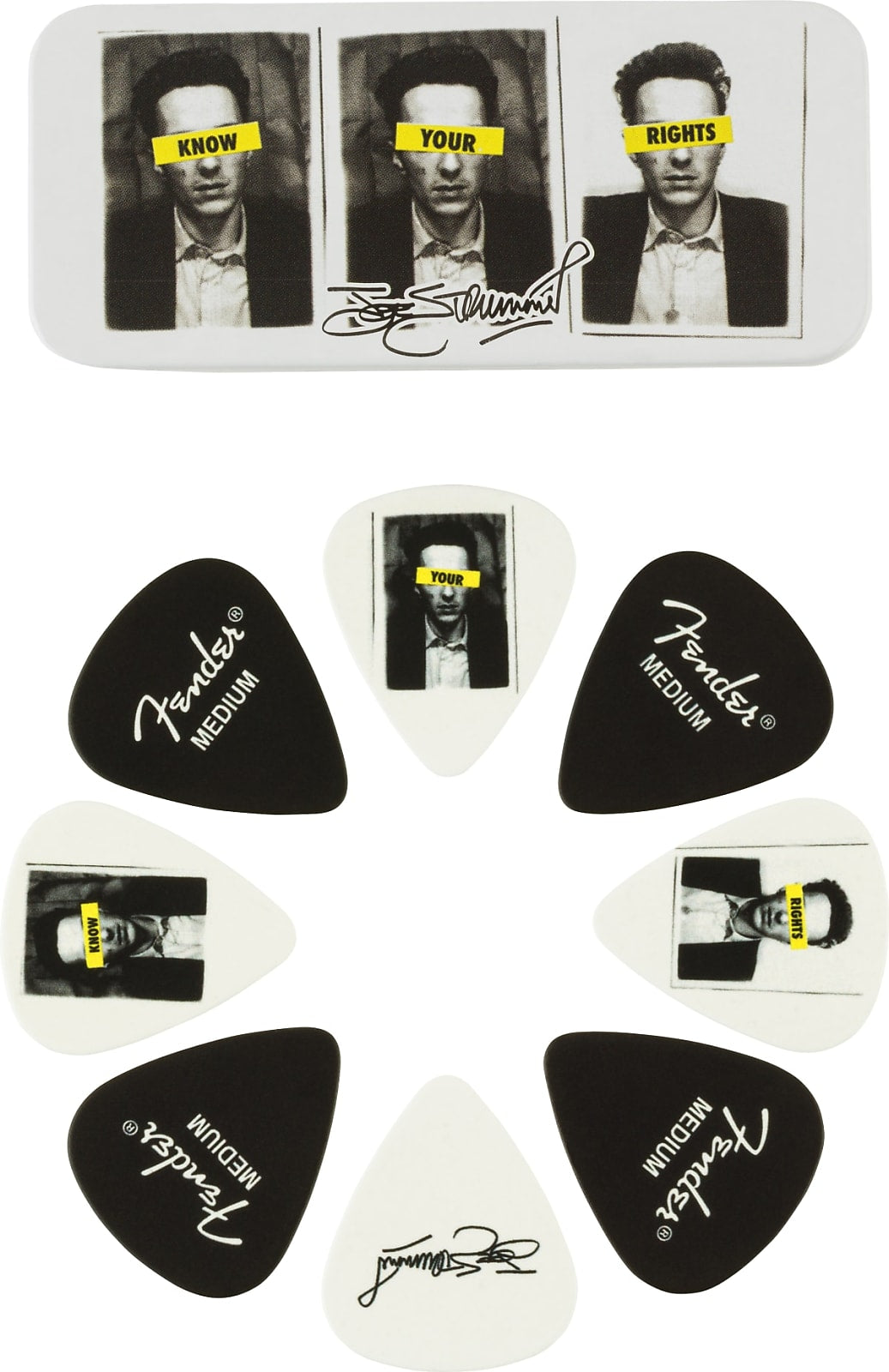 Fender Joe Strummer Pick Tin, Medium (8)