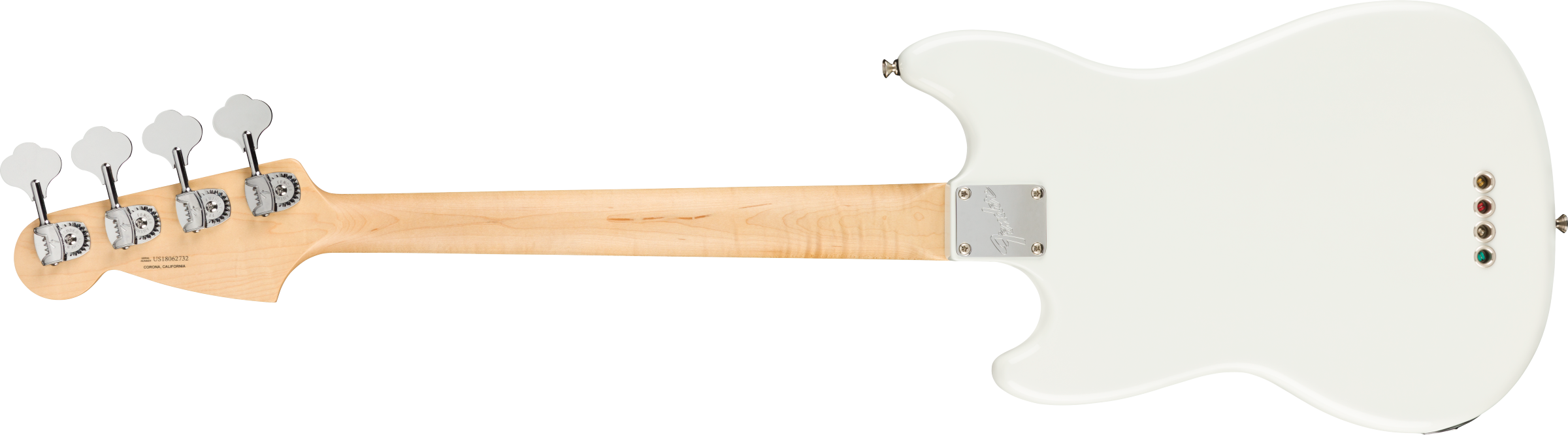 Fender American Performer Mustang Bass, Rosewood Fingerboard, Arctic White