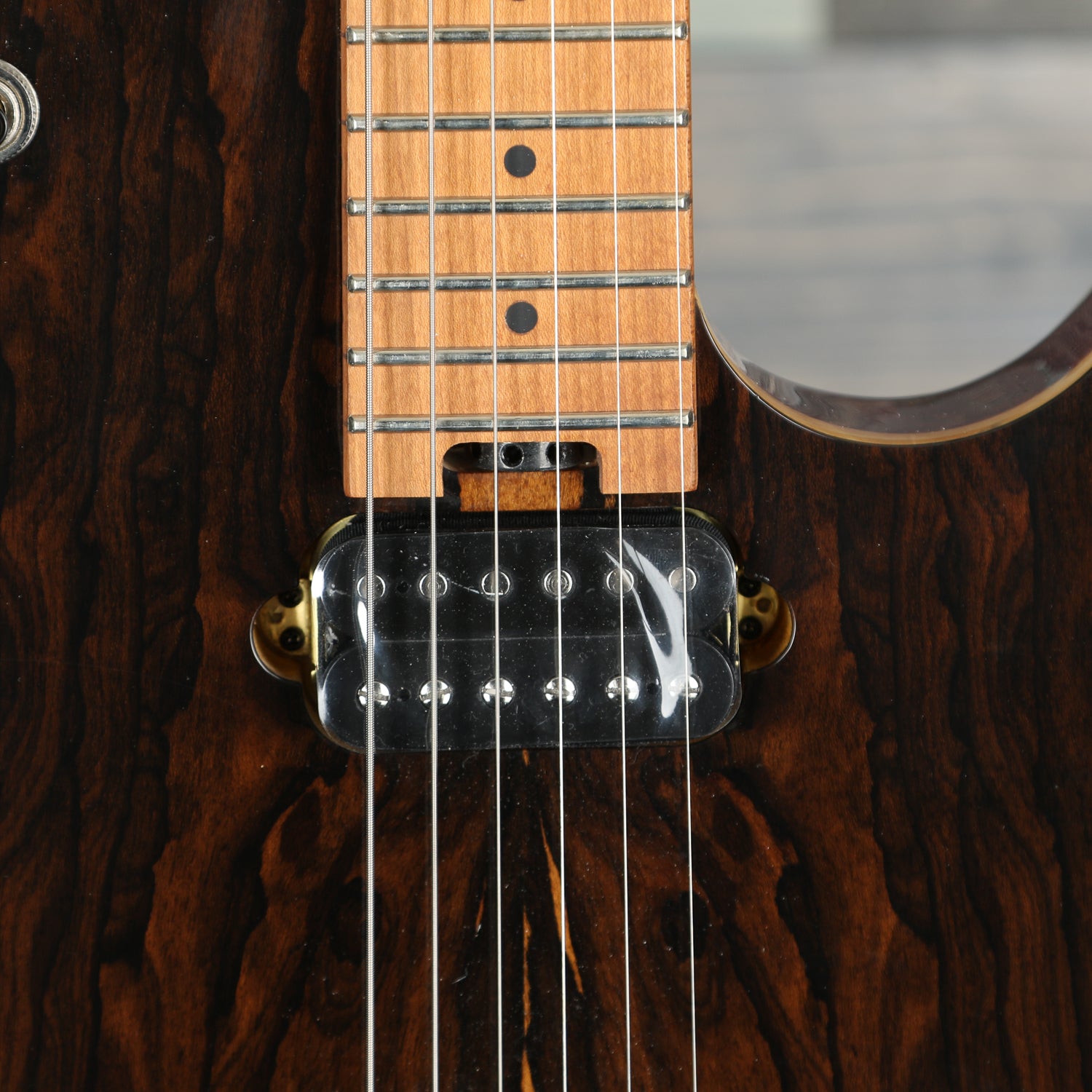 EVH Wolfgang WG Standard Exotic Ziricote, Baked Maple Fingerboard, Natural