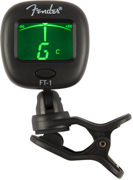 Fender FT-1 Pro Clip-On Tuner, Black