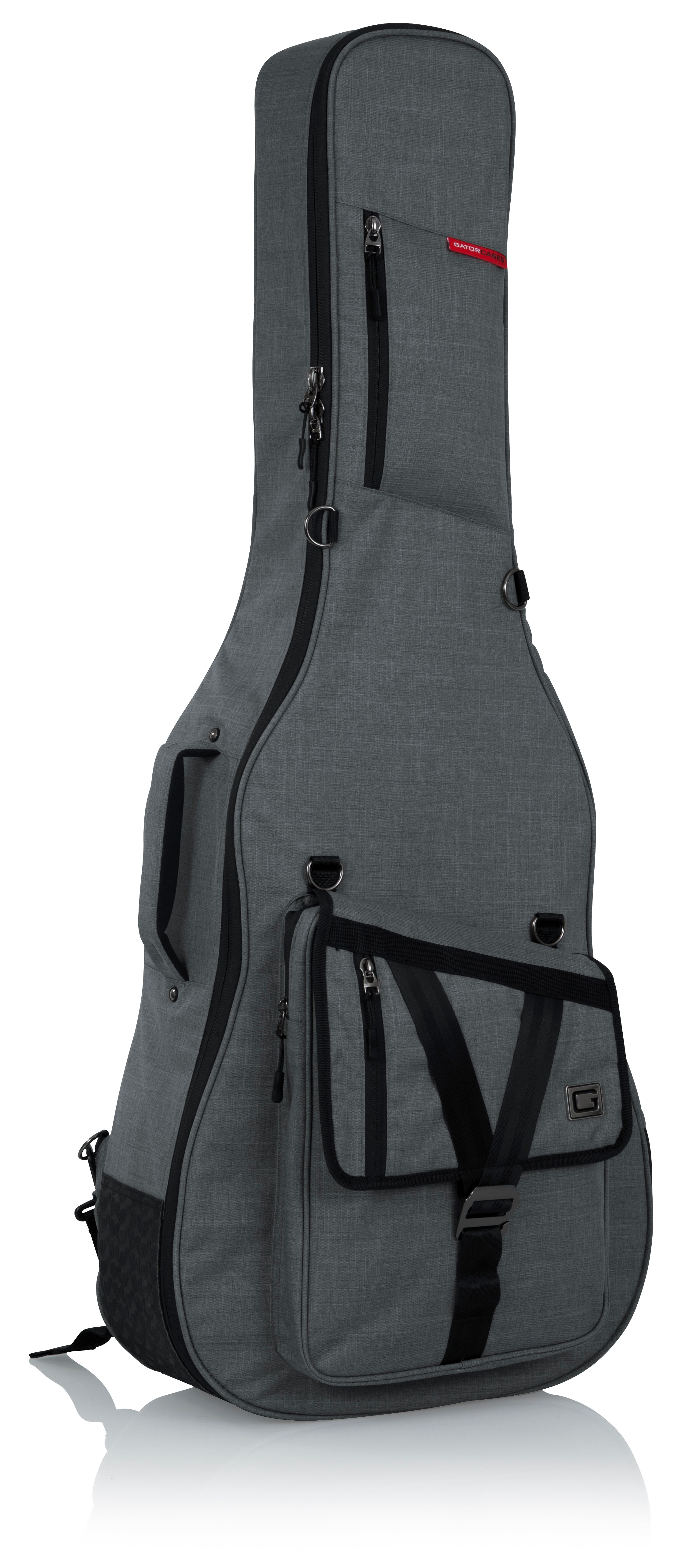 Gator Cases GT-ACOUSTIC-GRY Transit Series Acoustic Guitar Gig Bag