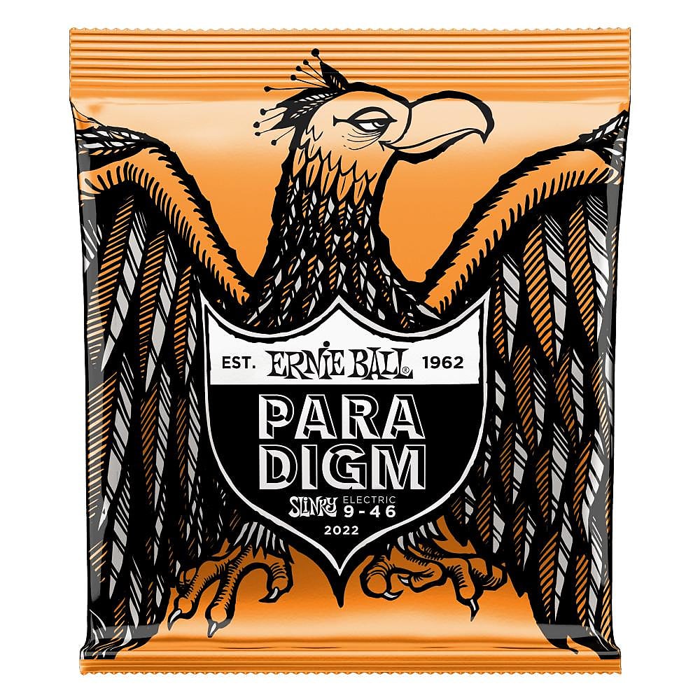 Ernie Ball 2022 Hybrid Slinky Paradigm Electric Guitar Strings, 9-46