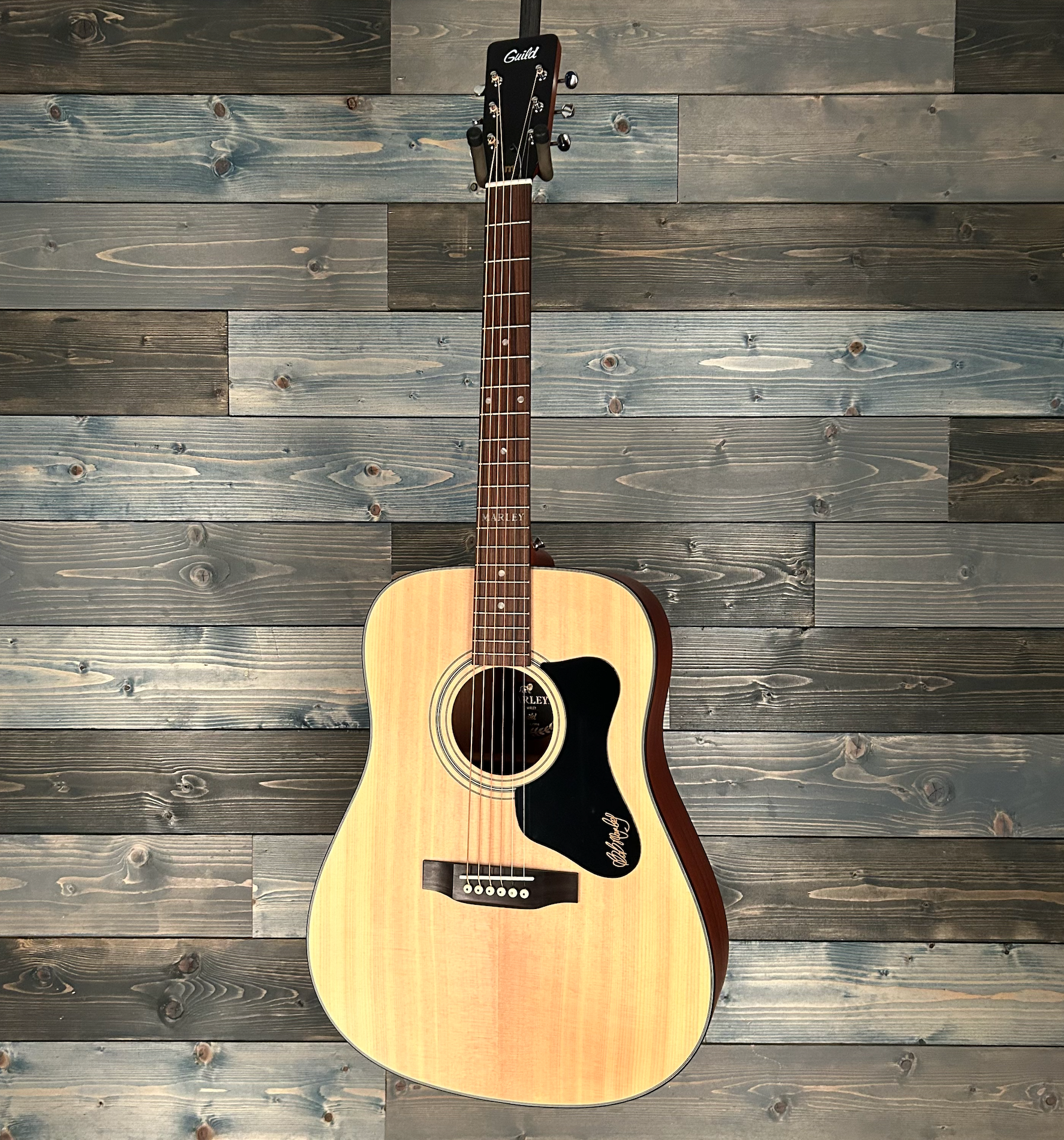 Guild A-20 Marley Acoustic Guitar - Natural Satin
