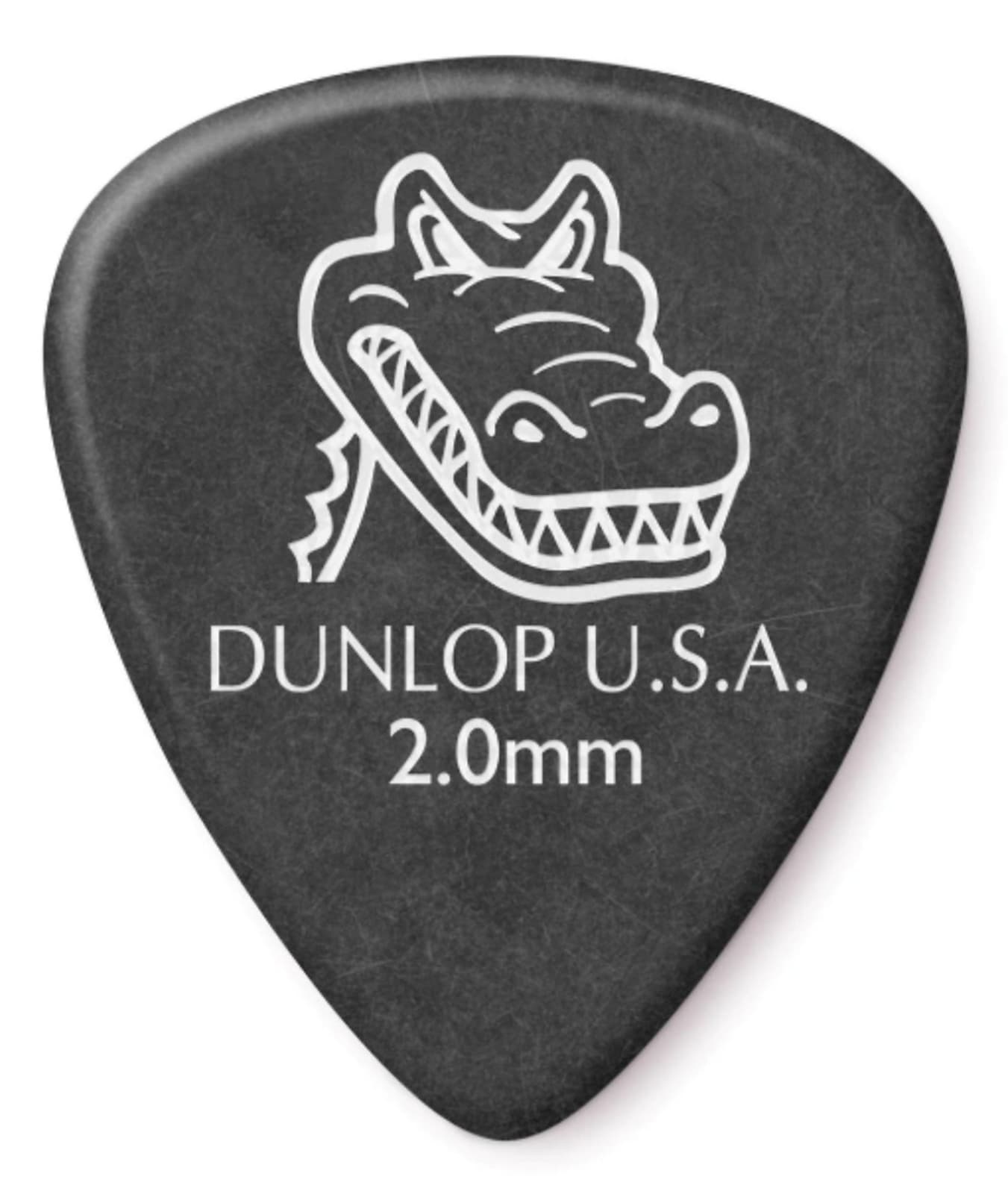 Dunlop 417P2.0 Gator Grip Guitar Pick 2.0mm 12-pack