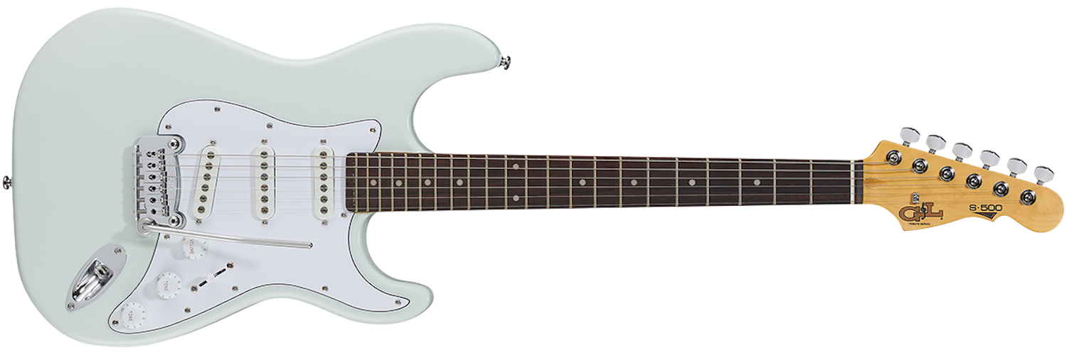 G&L Tribute S-500 Electric Guitar - Sonic Blue