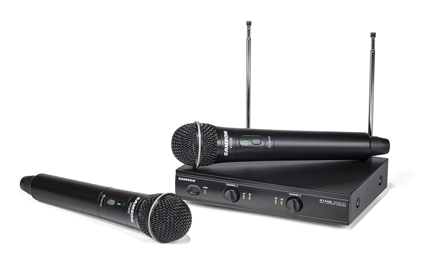 Samson Stage 200 Dual-Channel Handheld VHF Wireless System
