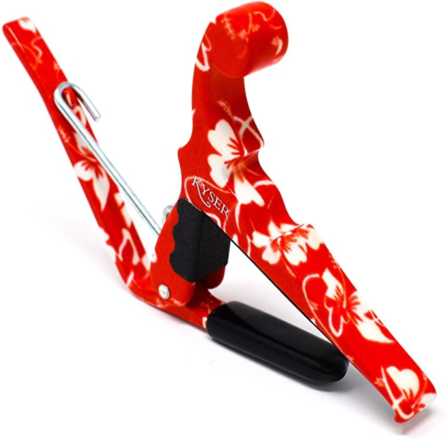 Kyser Ukulele Capo - Red Hibiscus