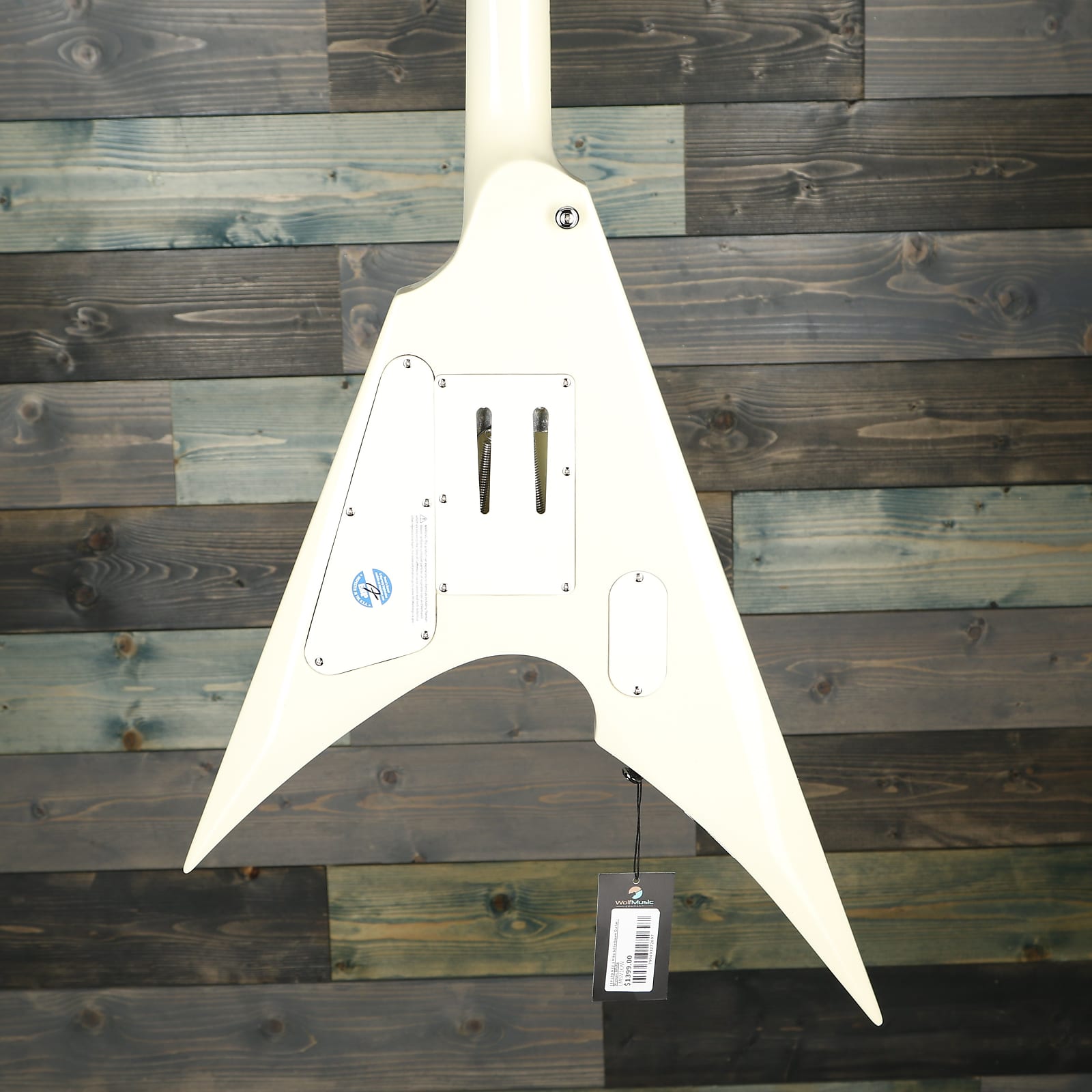 ESP LTD MSV-1 Mike Schleibaum Guitar - Olympic White