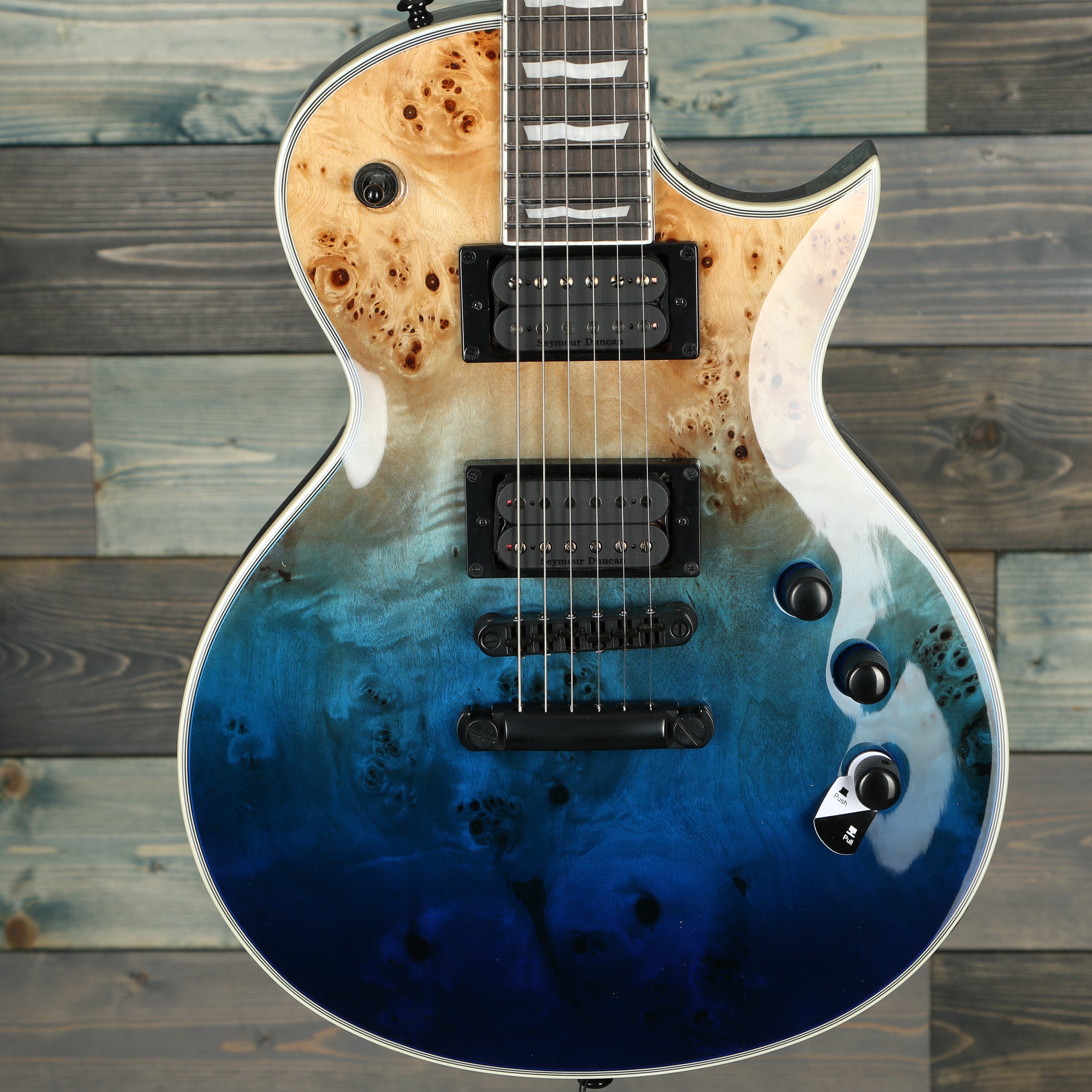 ESP LTD EC-1000 Electric Guitar - Blue Natural Fade