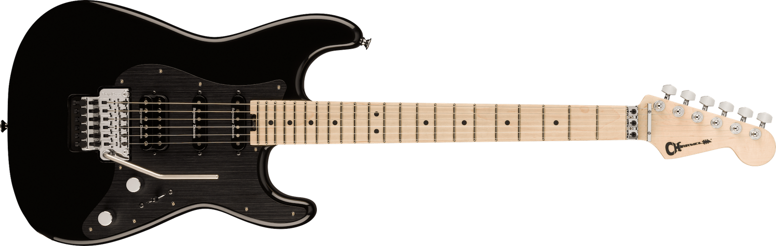 Charvel Pro-Mod So-Cal Style 1 HSS FR M, Maple Fingerboard, Gloss Black