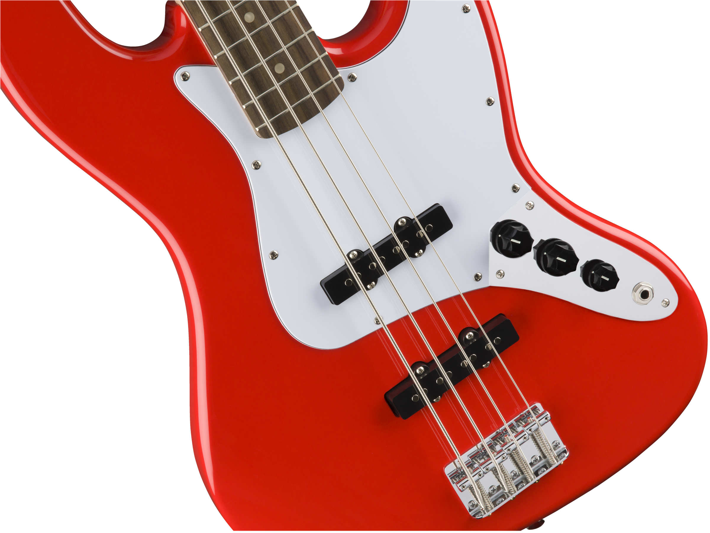 Fender Squier Affinity Series Jazz Bass, Laurel Fingerboard, Race Red