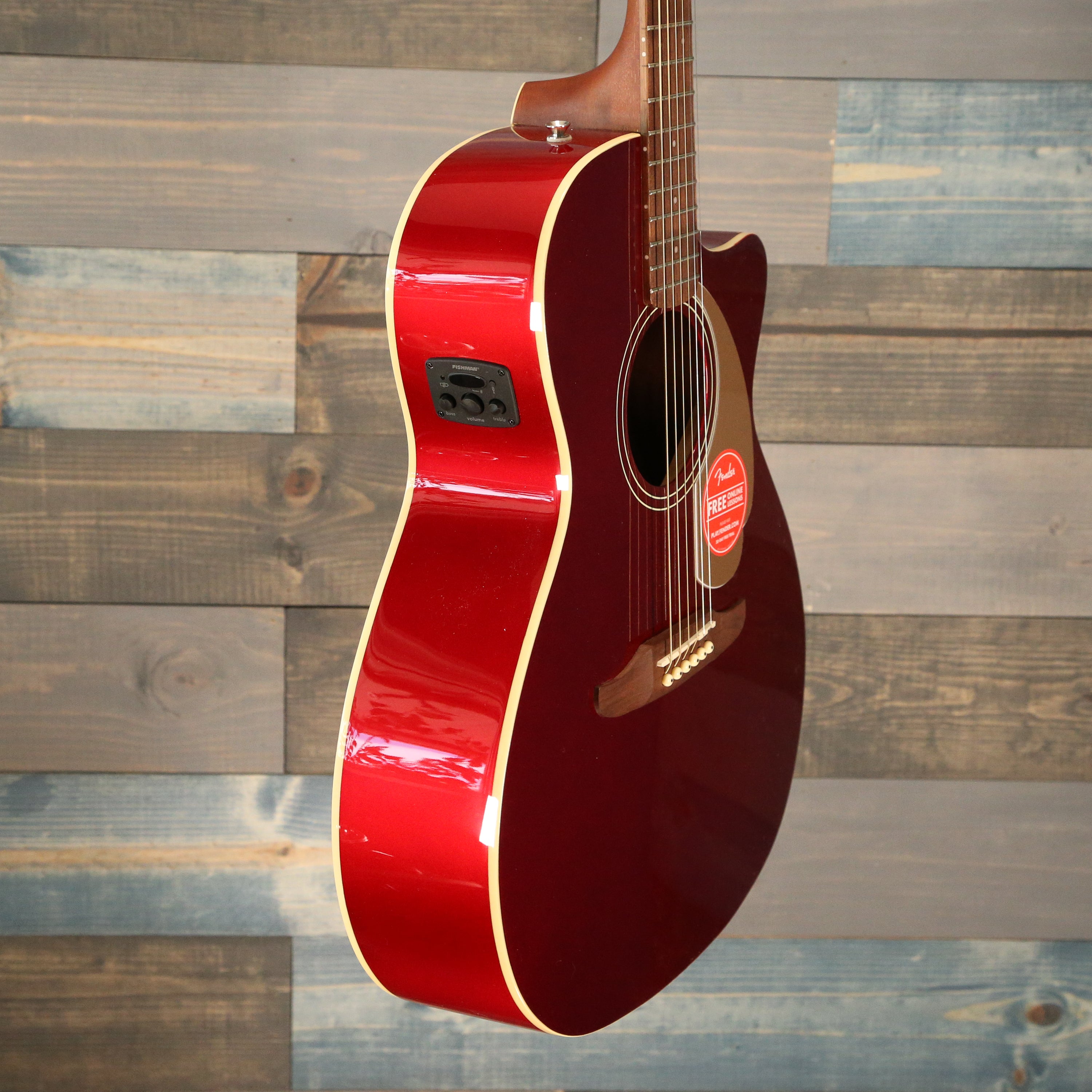 Fender Newporter Player, Walnut Fingerboard, Candy Apple Red