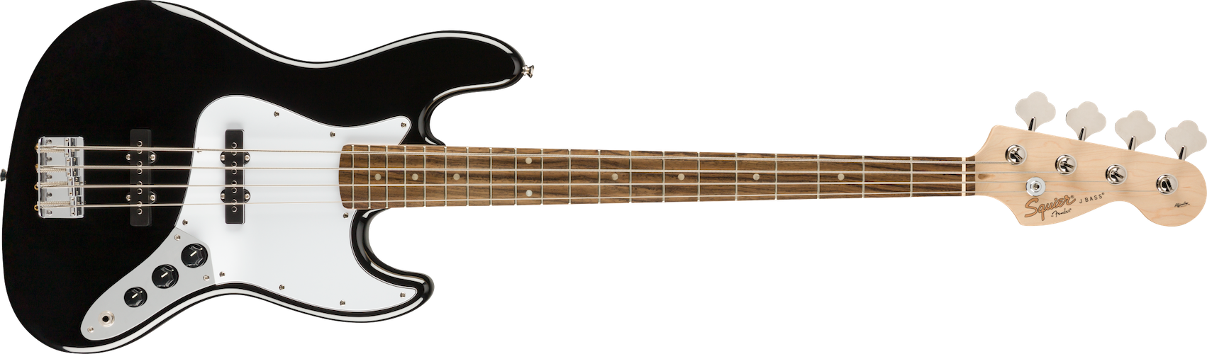 Fender Squier Affinity Series Jazz Bass, Laurel Fingerboard, Black