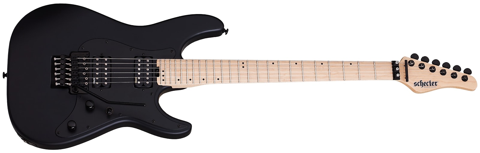 Schecter 1283 Sun Valley Super Shredder FR - Satin Black