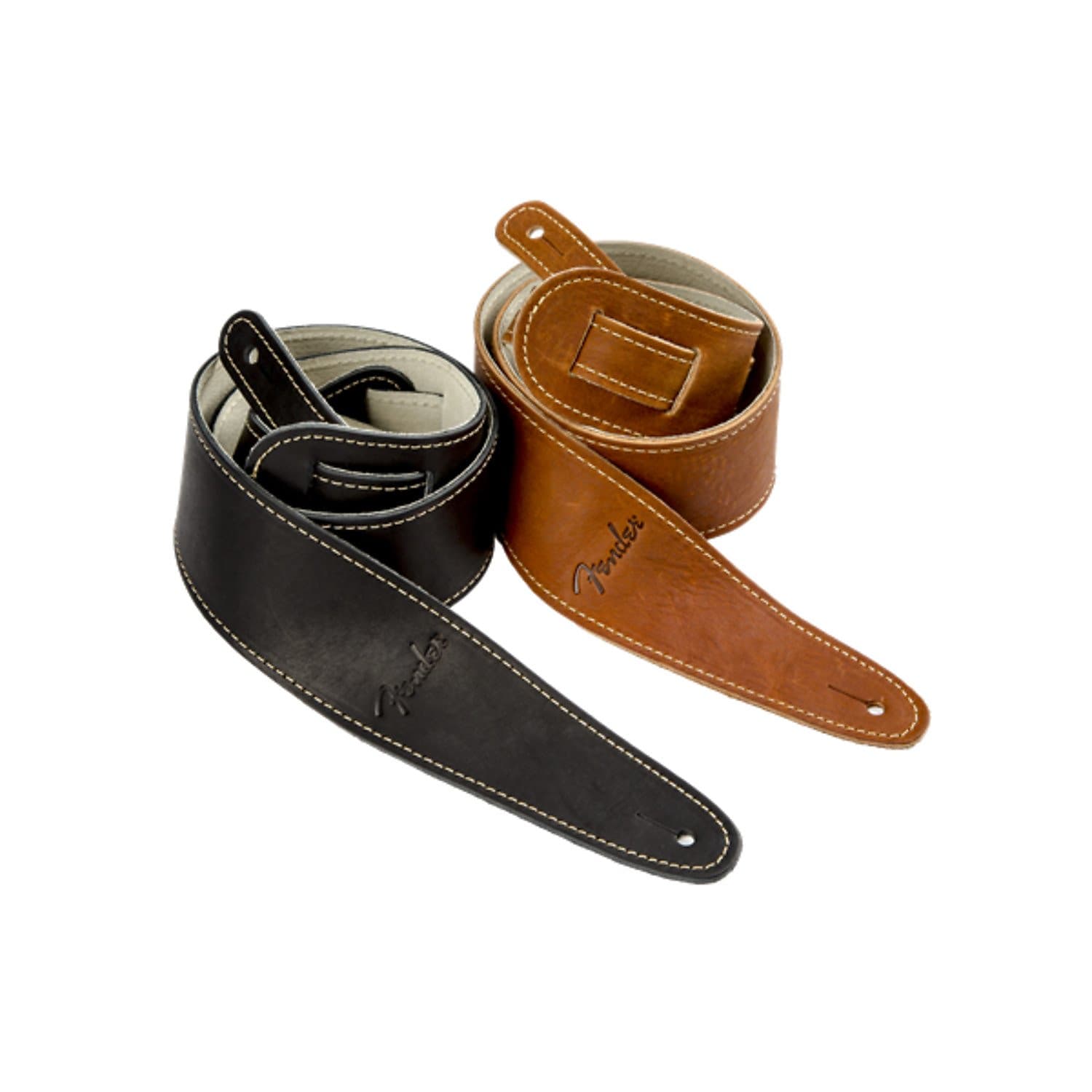 Fender Ball Glove Leather Strap, Brown