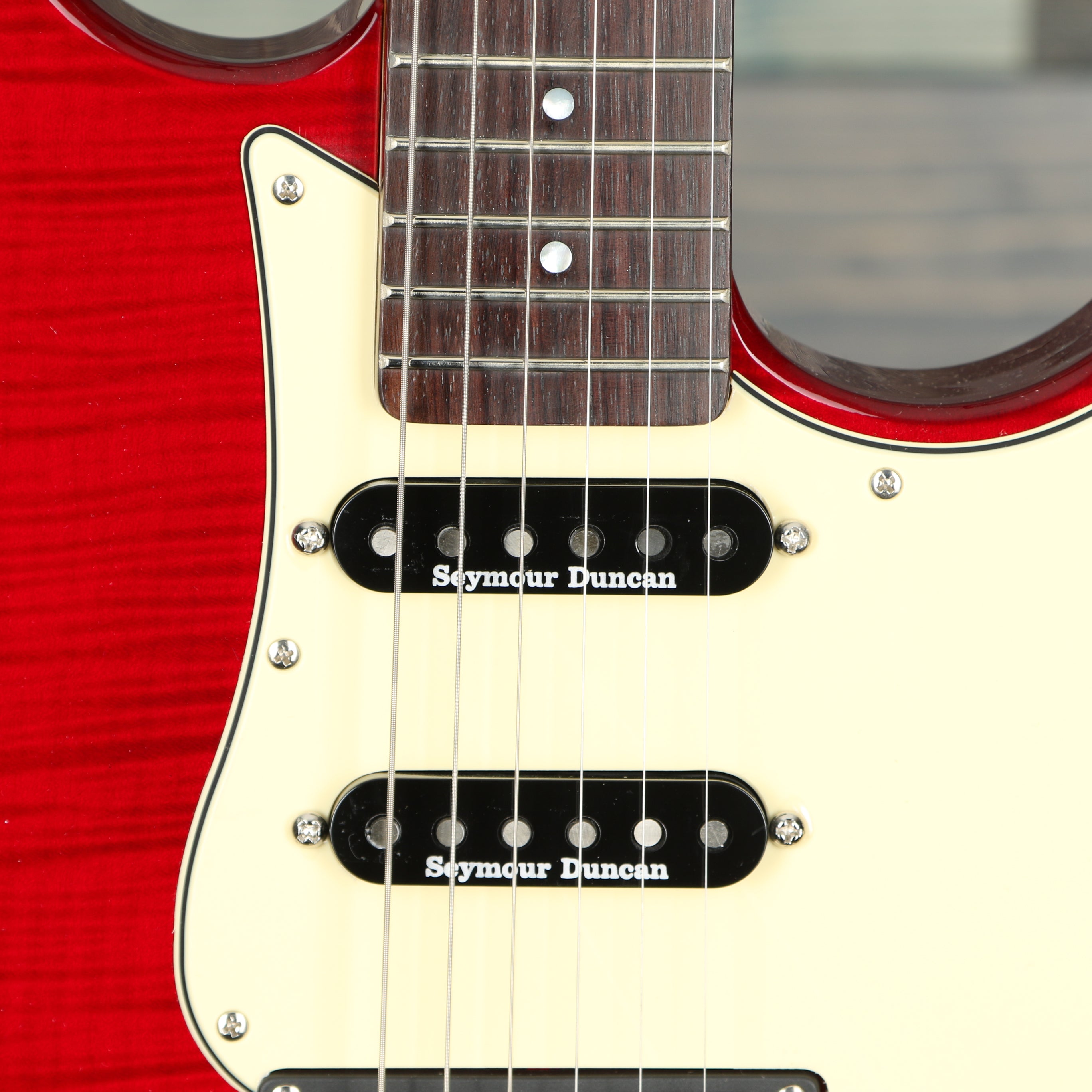 Yamaha Pacifica PAC612VIIFMX Electric Guitar - Fired Red