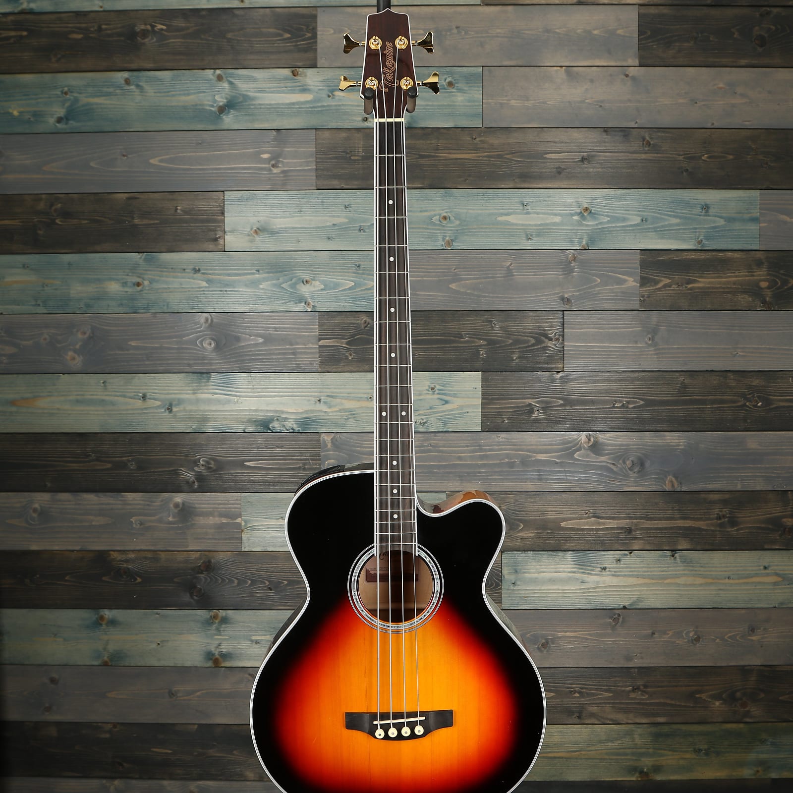 Takamine GB72CE BSB Acoustic Bass - Brown Sunburst