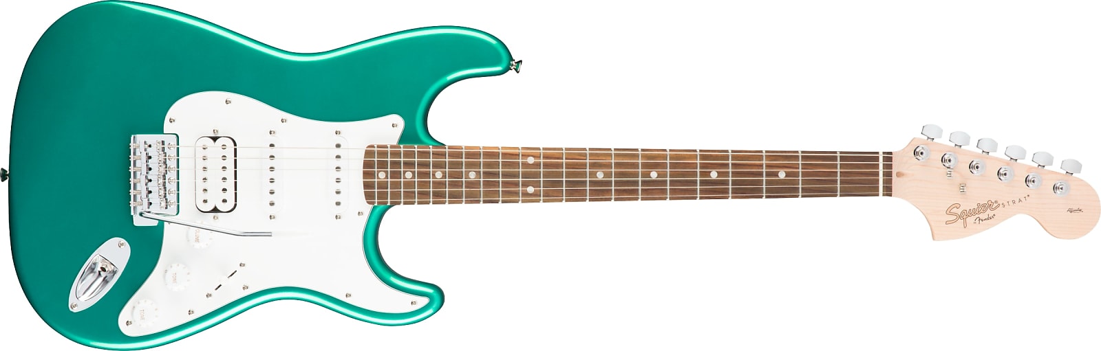 Fender Squier Affinity Series™ Stratocaster® HSS, Laurel Fingerboard, Race Green
